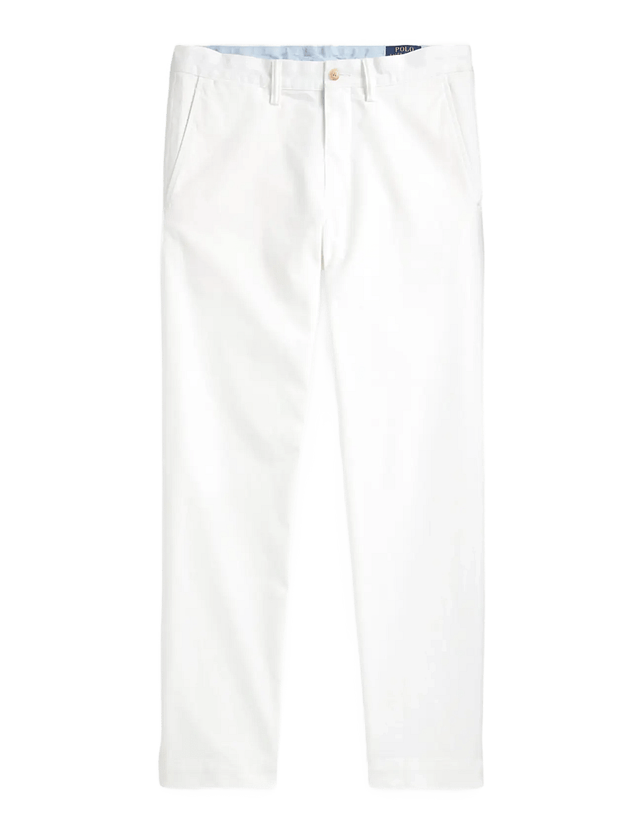 Polo Ralph Lauren - Bedford Stretch Straight Fit Chino Pant - chinos - ceramic white - 1