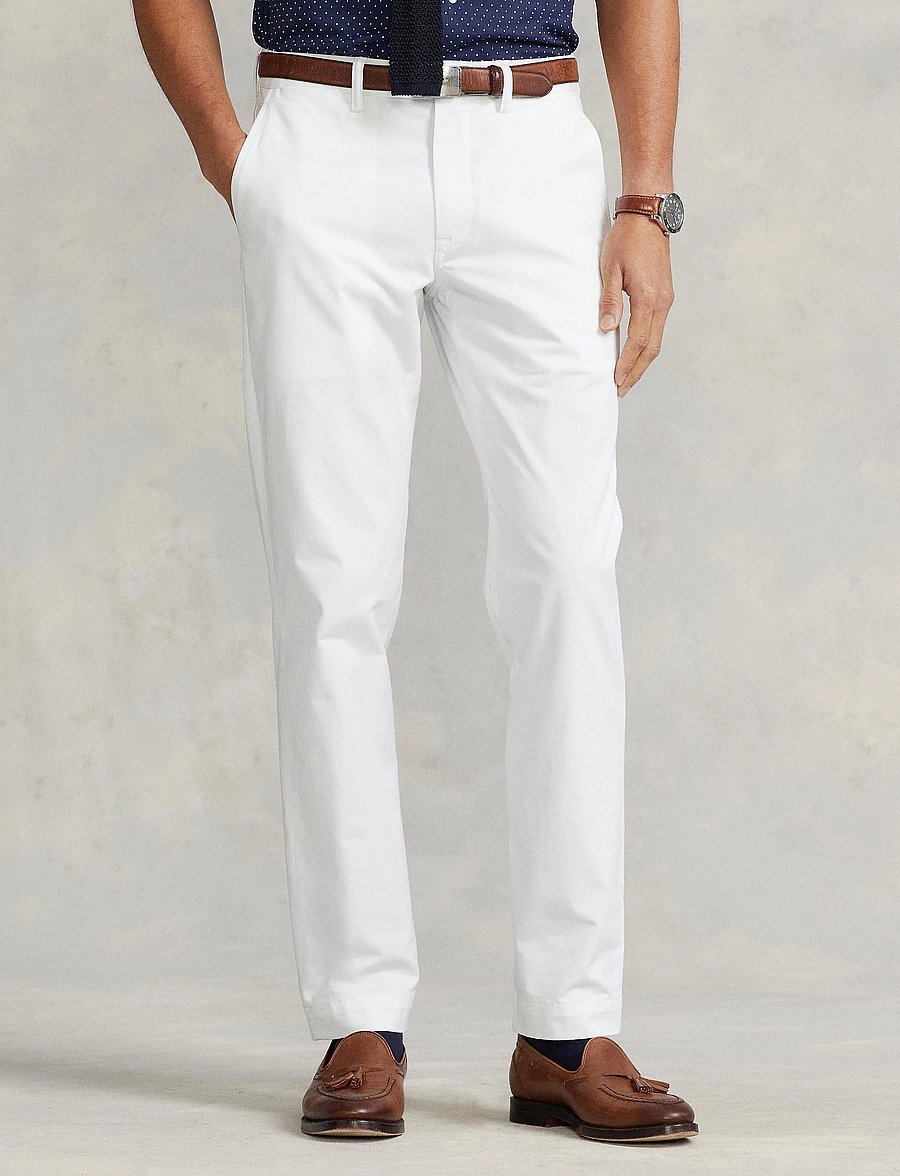Polo Ralph Lauren - Bedford Stretch Straight Fit Chino Pant - chinos - ceramic white - 0
