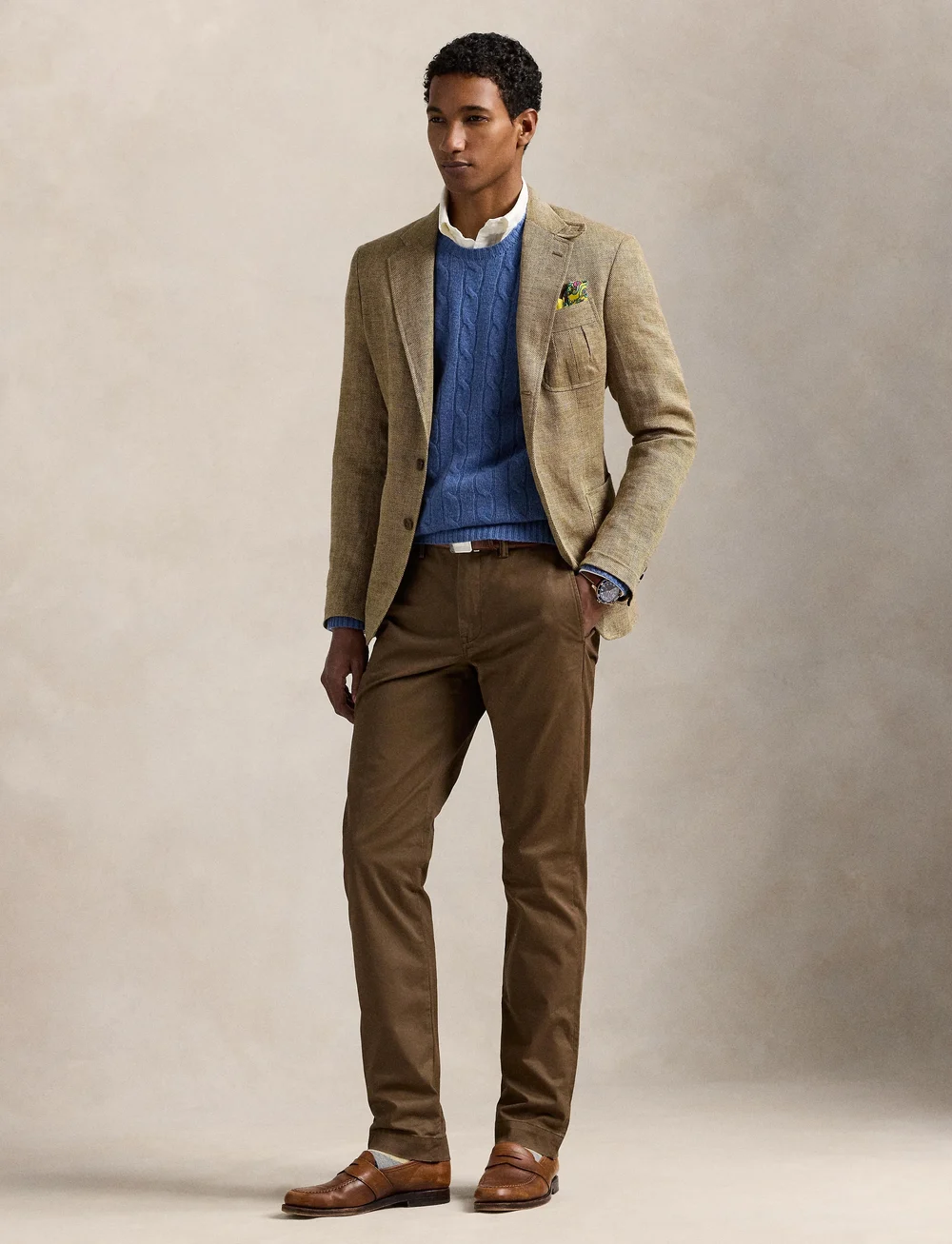 Polo Ralph Lauren - Stretch Straight Fit Washed Chino Pant - chino püksid - chestnut - 3