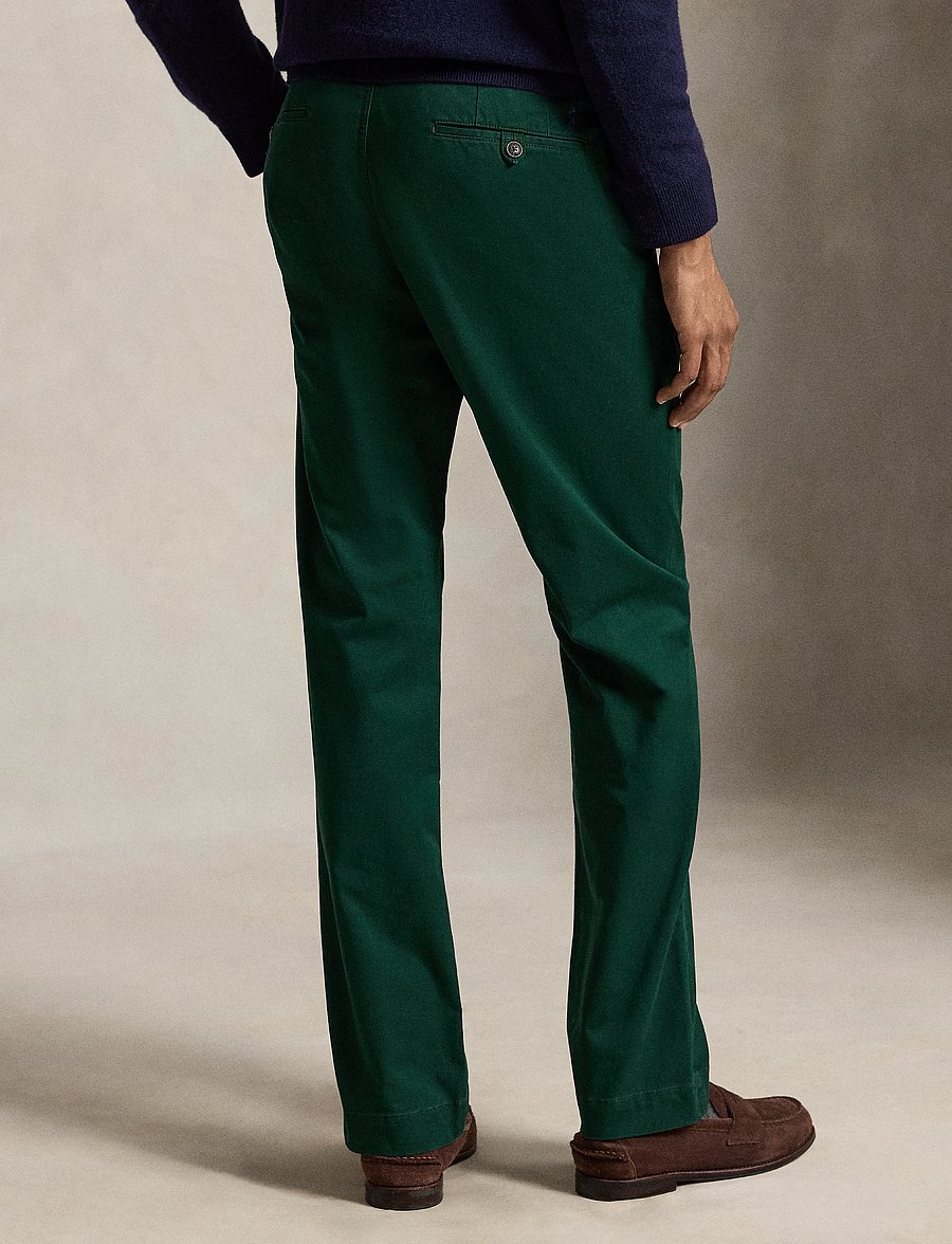 Polo Ralph Lauren - Bedford Stretch Straight Fit Chino Pant - chino-püksid - college green - 2