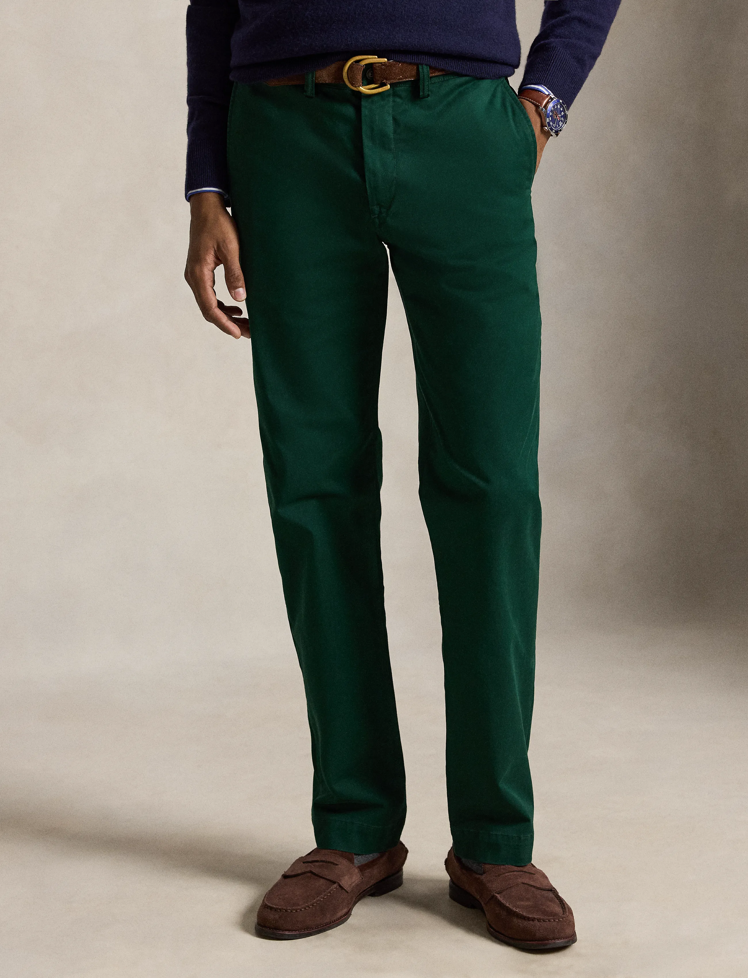 Polo Ralph Lauren - STRAIGHT FIT BEDFORD PANT - chinos - college green - 2