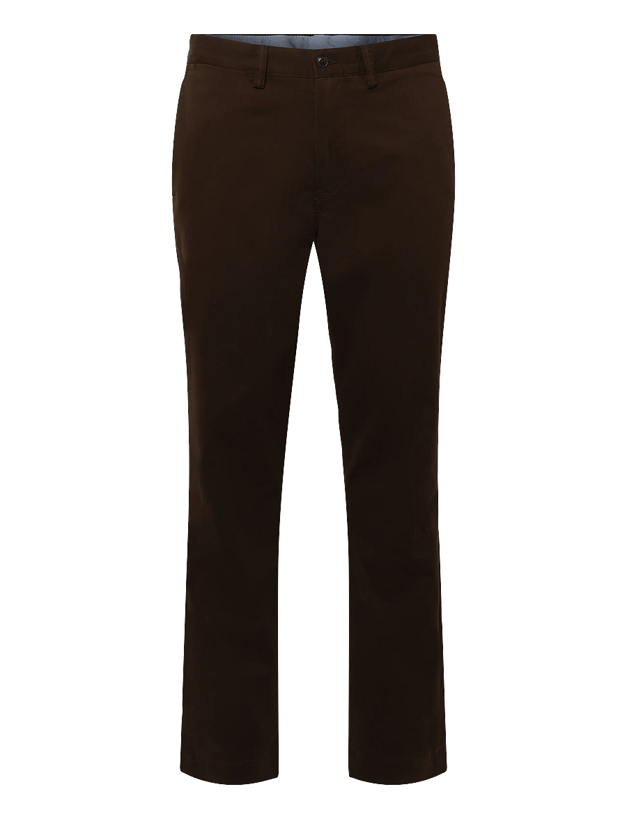 Polo Ralph Lauren - Stretch Straight Fit Washed Chino Pant - chinos - dark brown - 2