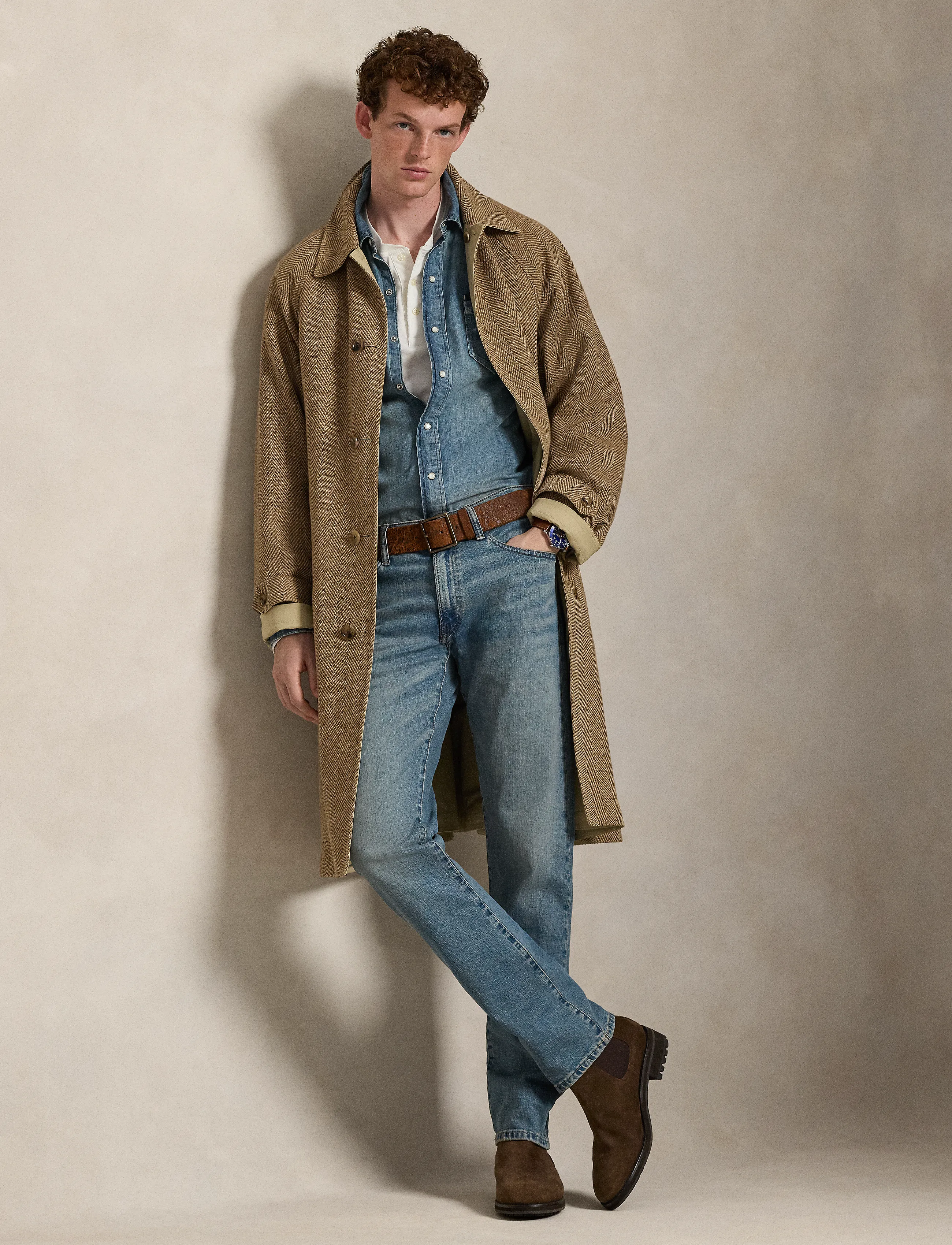 Polo Ralph Lauren - Slub Denim Western Shirt - jeanshemden - rl western - 4