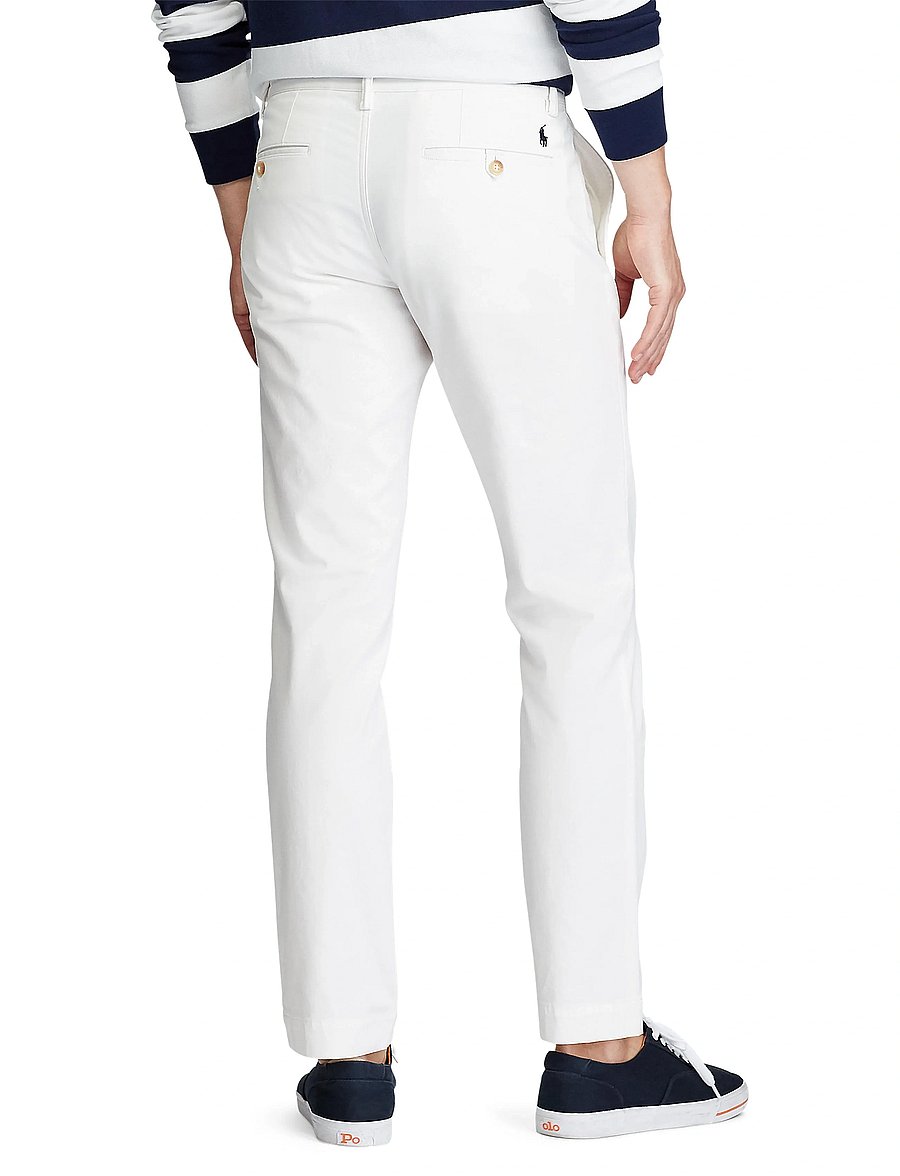 Polo Ralph Lauren - Bedford Stretch Slim Fit Chino Pant - chinos - ceramic white - 3