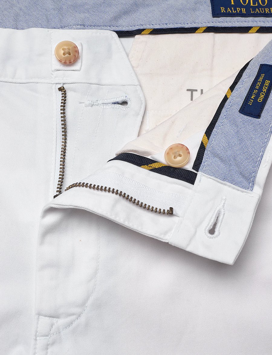 Polo Ralph Lauren - Bedford Stretch Slim Fit Chino Pant - chinos - ceramic white - 5