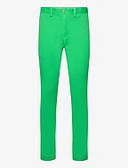 Stretch Slim Fit Washed Chino Pant - PREPPY GREEN