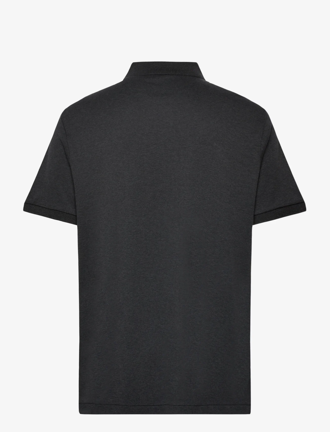 Polo Ralph Lauren - Custom Slim Fit Soft Cotton Polo Shirt - polo marškinėliai trumpomis rankovėmis - black marl heathe - 1