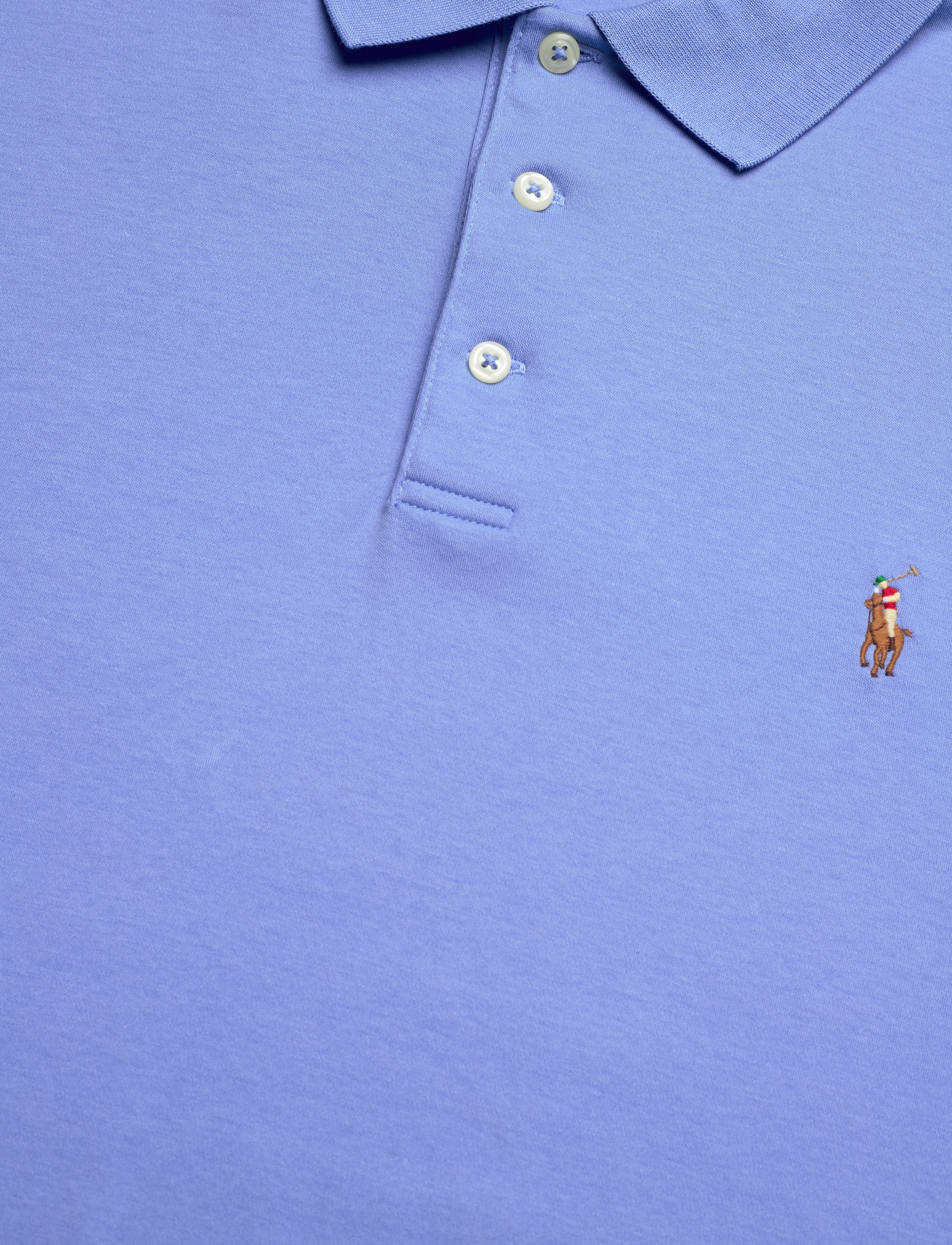 Polo Ralph Lauren - Custom Slim Fit Soft Cotton Polo Shirt - kurzärmelig - canvas blue - 2