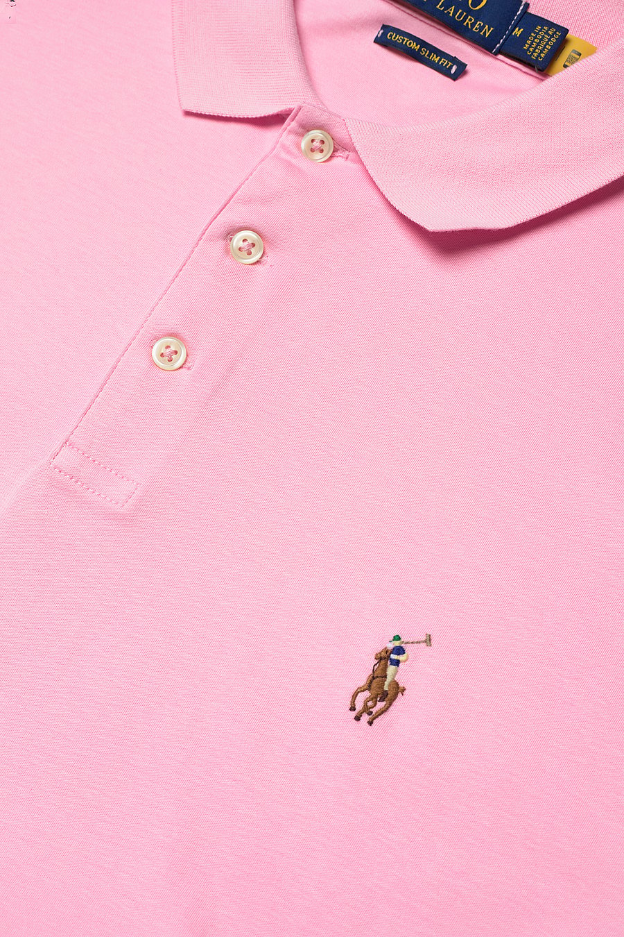 Polo Ralph Lauren - PIMA POLO-SSL-KNT - kortärmade pikéer - carmel pink - 3