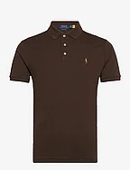 Custom Slim Fit Soft Cotton Polo Shirt - DARK BEECH