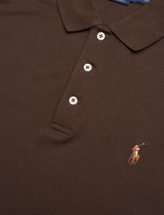 Polo Ralph Lauren - Custom Slim Fit Soft Cotton Polo Shirt - polo marškinėliai trumpomis rankovėmis - dark beech - 3