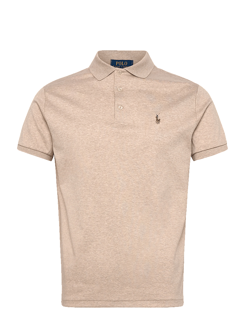 Polo Ralph Lauren - PIMA POLO-SSL-KNT - lühikeste varrukatega polod - expedition dune h - 0