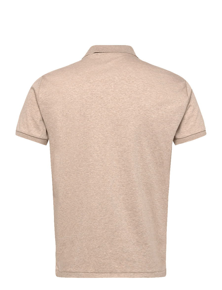 Polo Ralph Lauren - PIMA POLO-SSL-KNT - kortærmede poloer - expedition dune h - 1