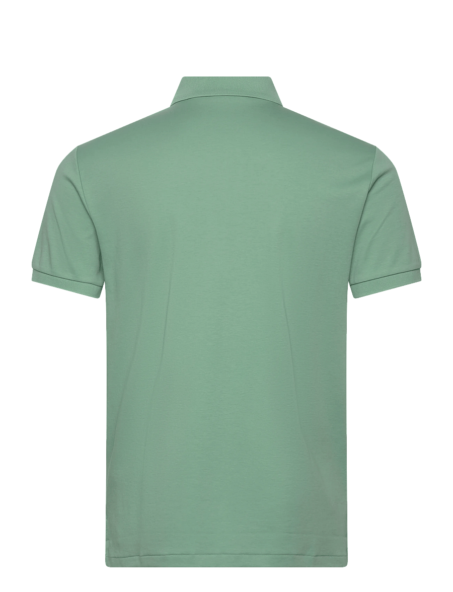 Polo Ralph Lauren - Custom Slim Fit Soft Cotton Polo Shirt - kortärmade pikéer - faded mint - 1