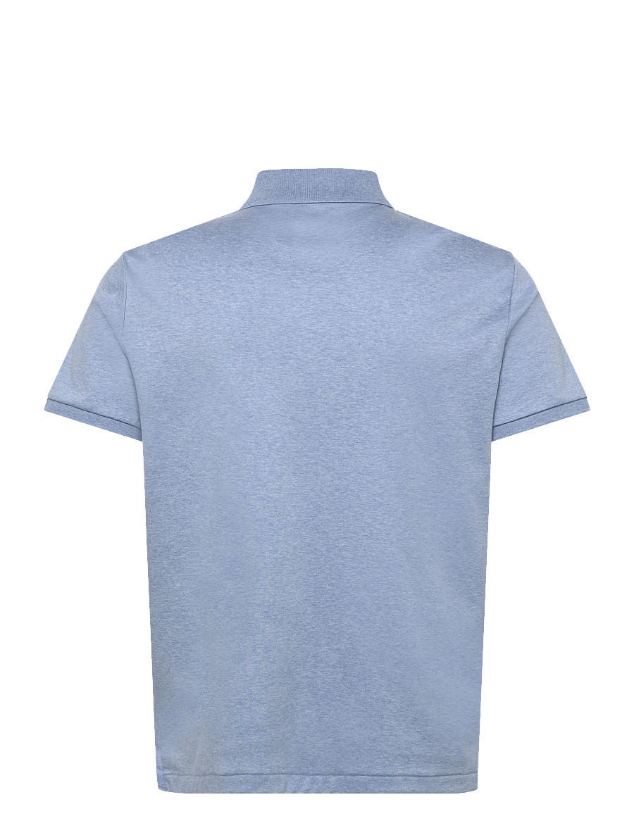 Polo Ralph Lauren - Custom Slim Fit Soft Cotton Polo Shirt - kortärmade pikéer - isle heather - 2