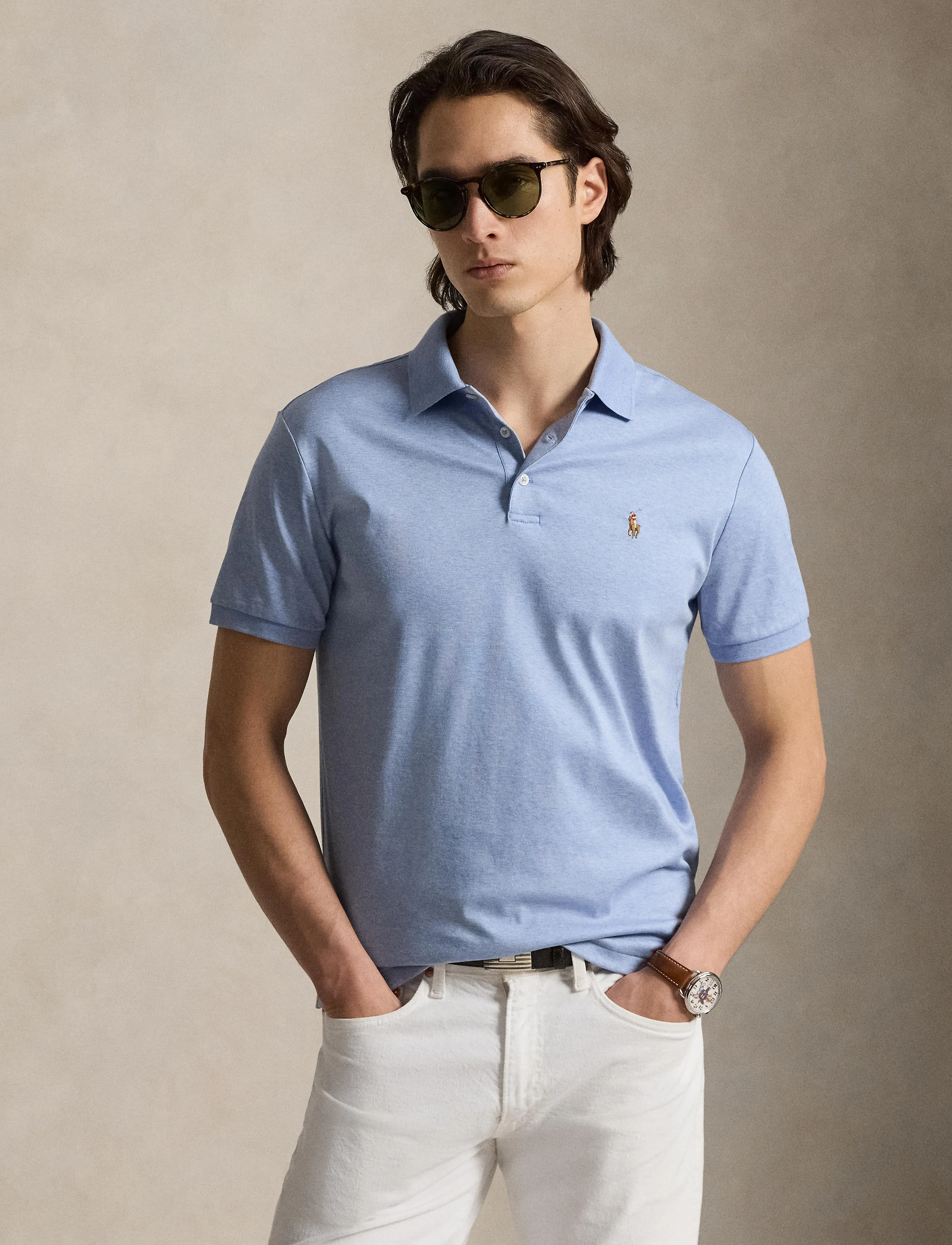 Custom Slim Fit Soft Cotton Polo Shirt