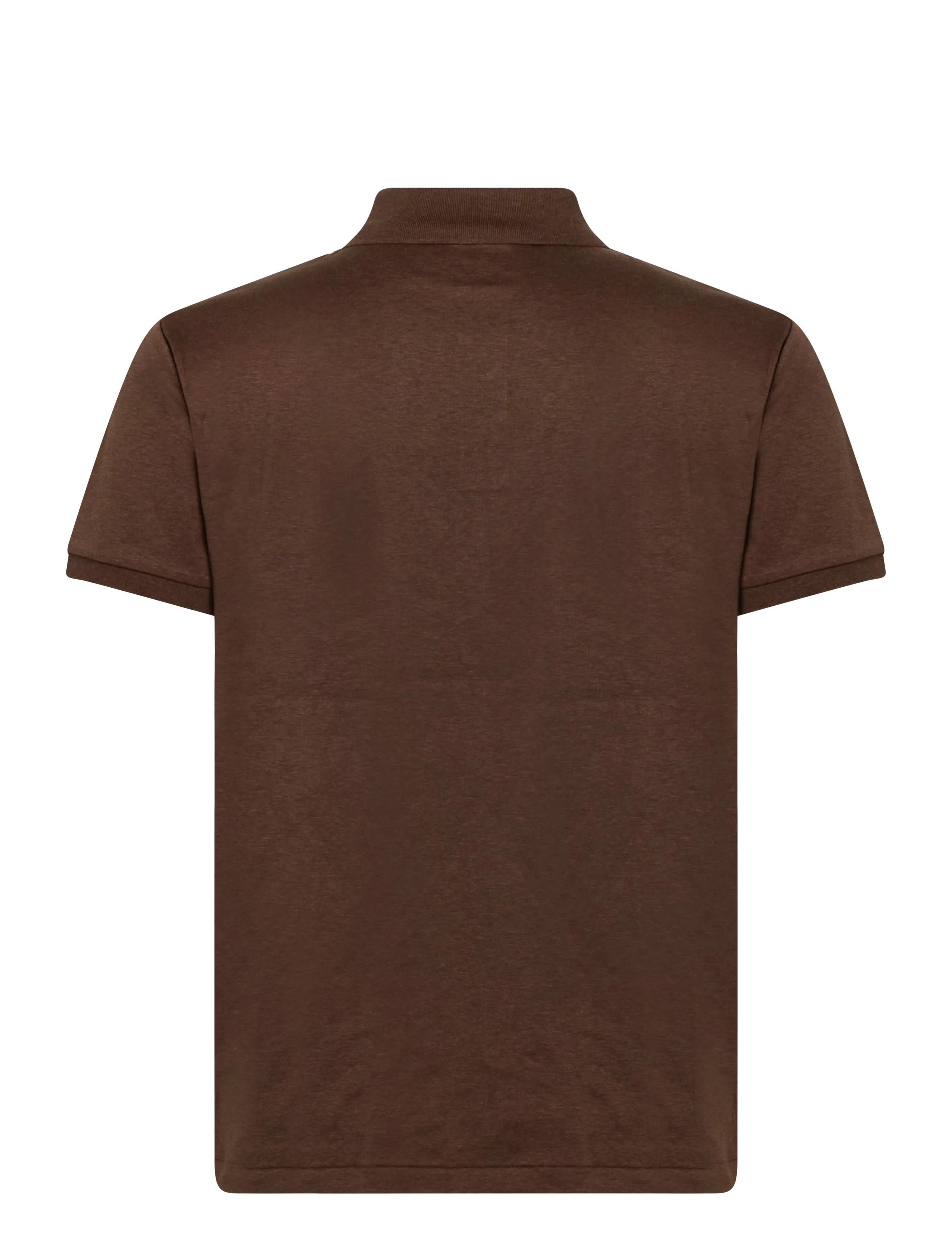 Polo Ralph Lauren - PIMA POLO-SSL-KNT - kurzärmelig - nutmeg brown heat - 1