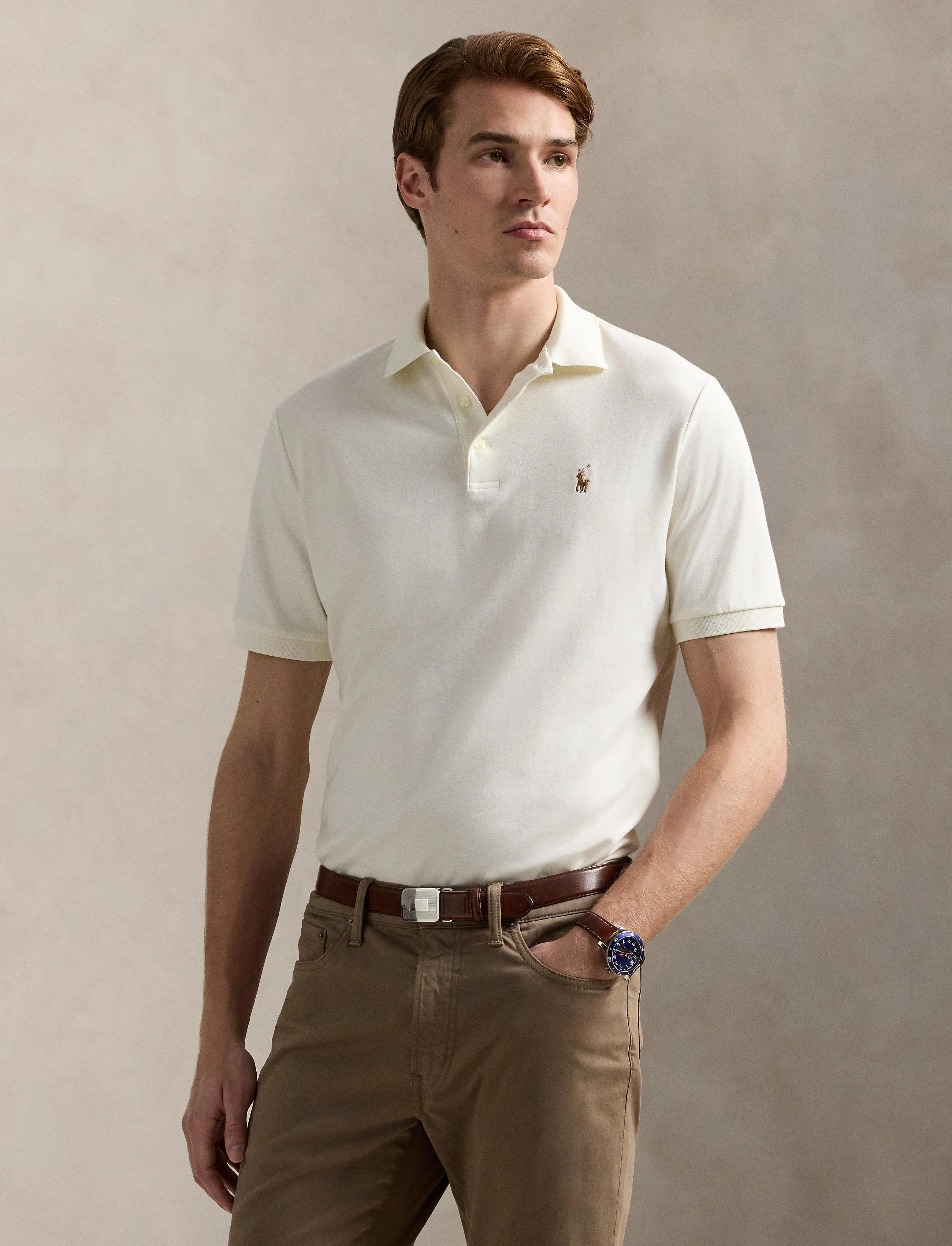 Custom Slim Fit Soft Cotton Polo Shirt 3