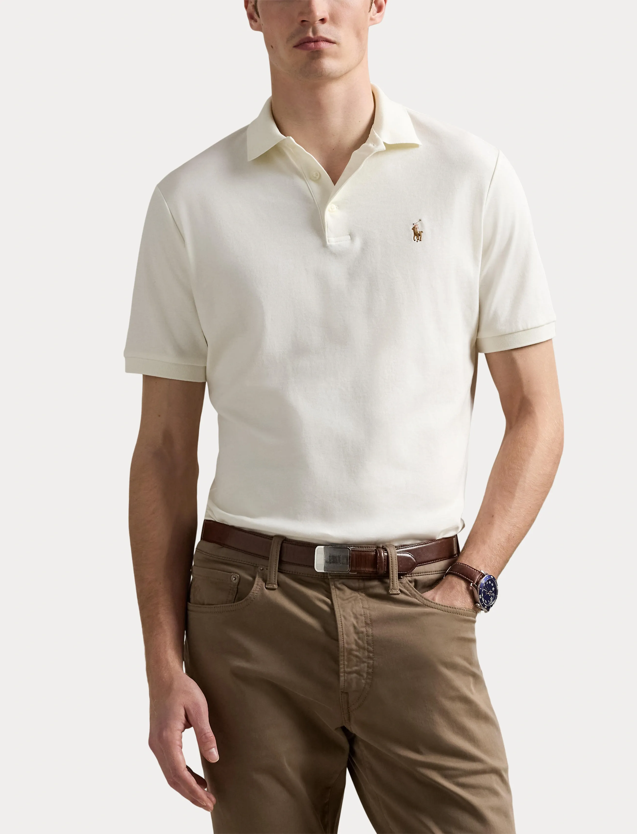 Custom Slim Fit Soft Cotton Polo Shirt 5