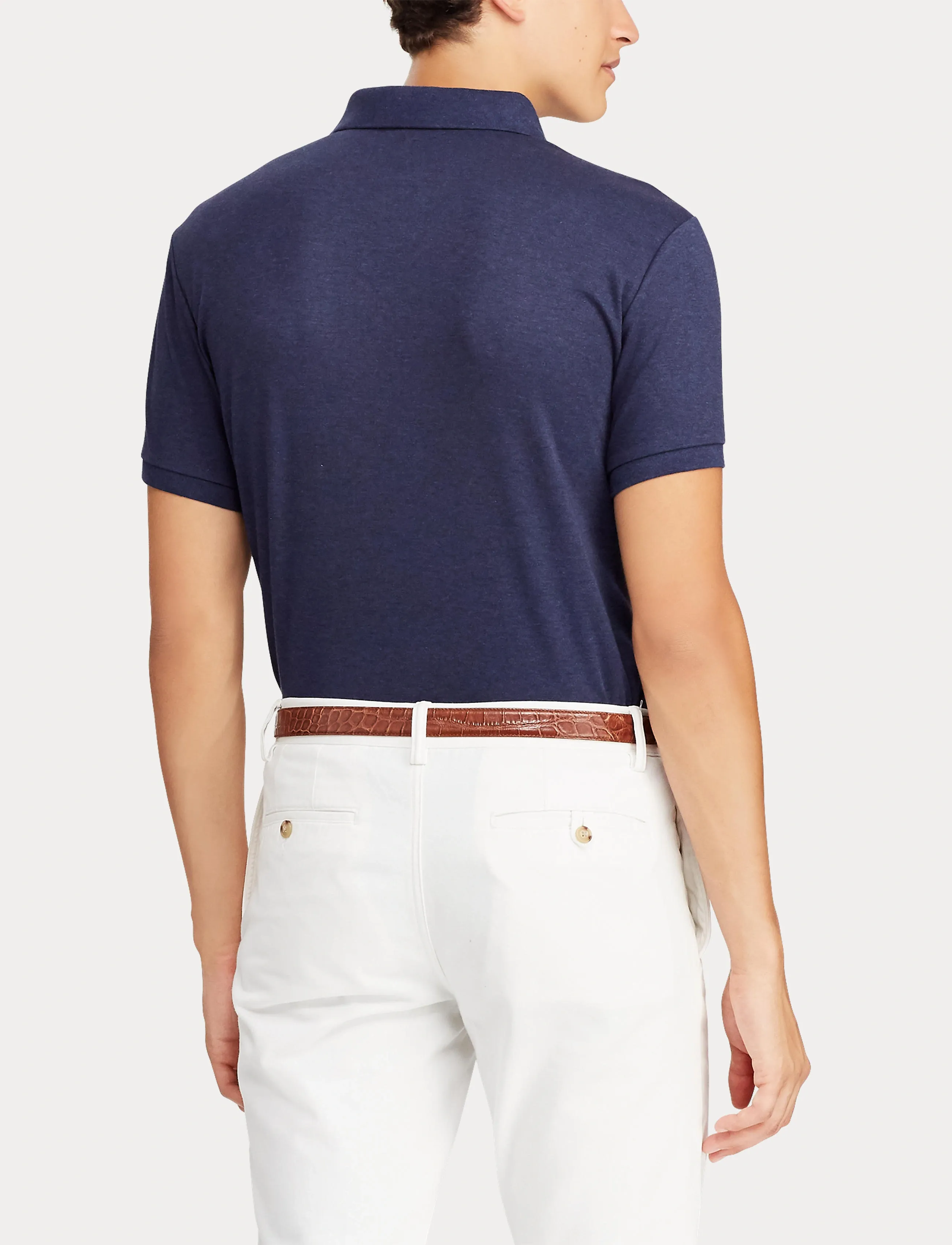 Polo Ralph Lauren - Custom Slim Fit Soft Cotton Polo Shirt - kurzärmelig - spring navy heath - 2
