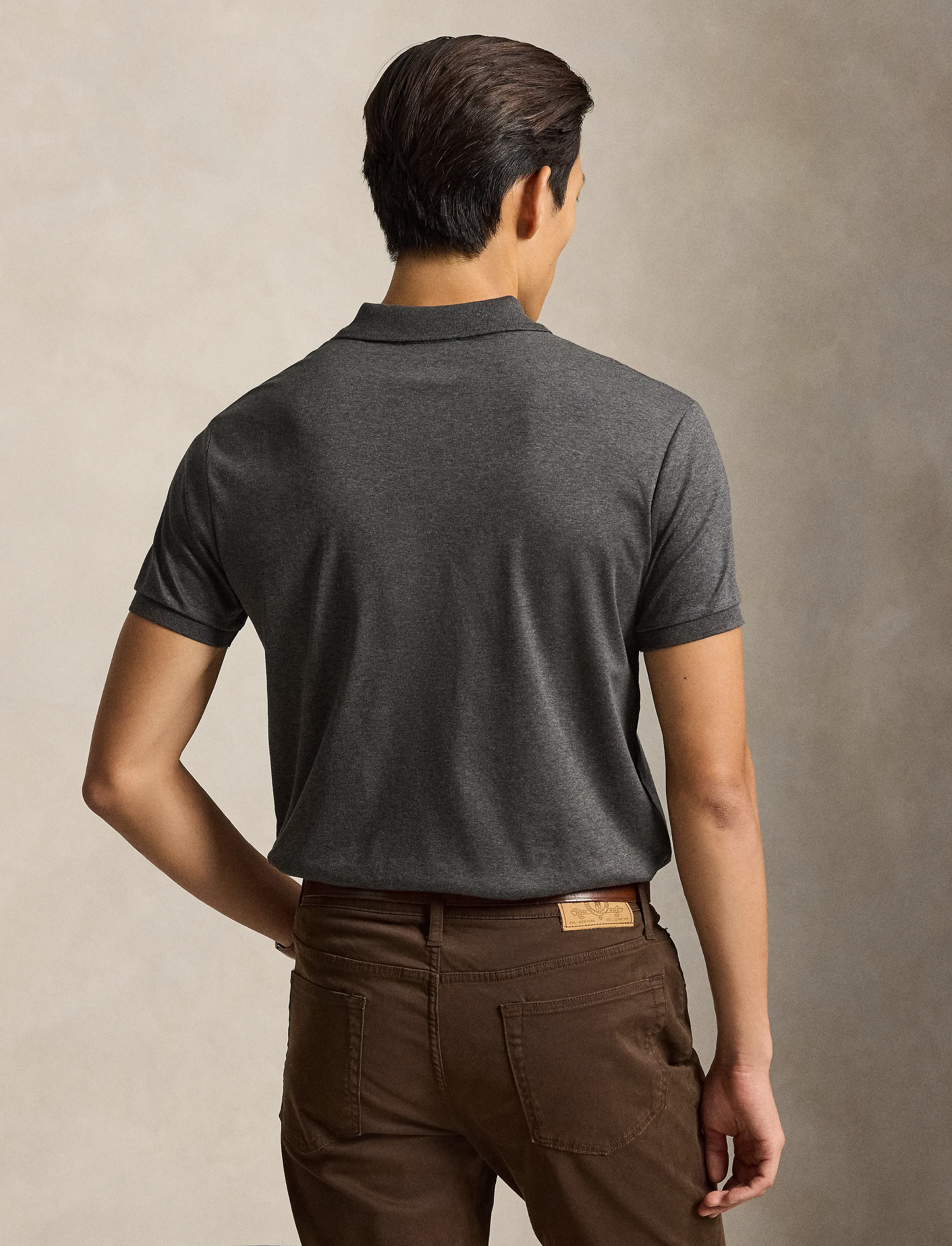 Polo Ralph Lauren Custom Slim Fit Soft Cotton Polo Shirt pikéer herr – bild 2