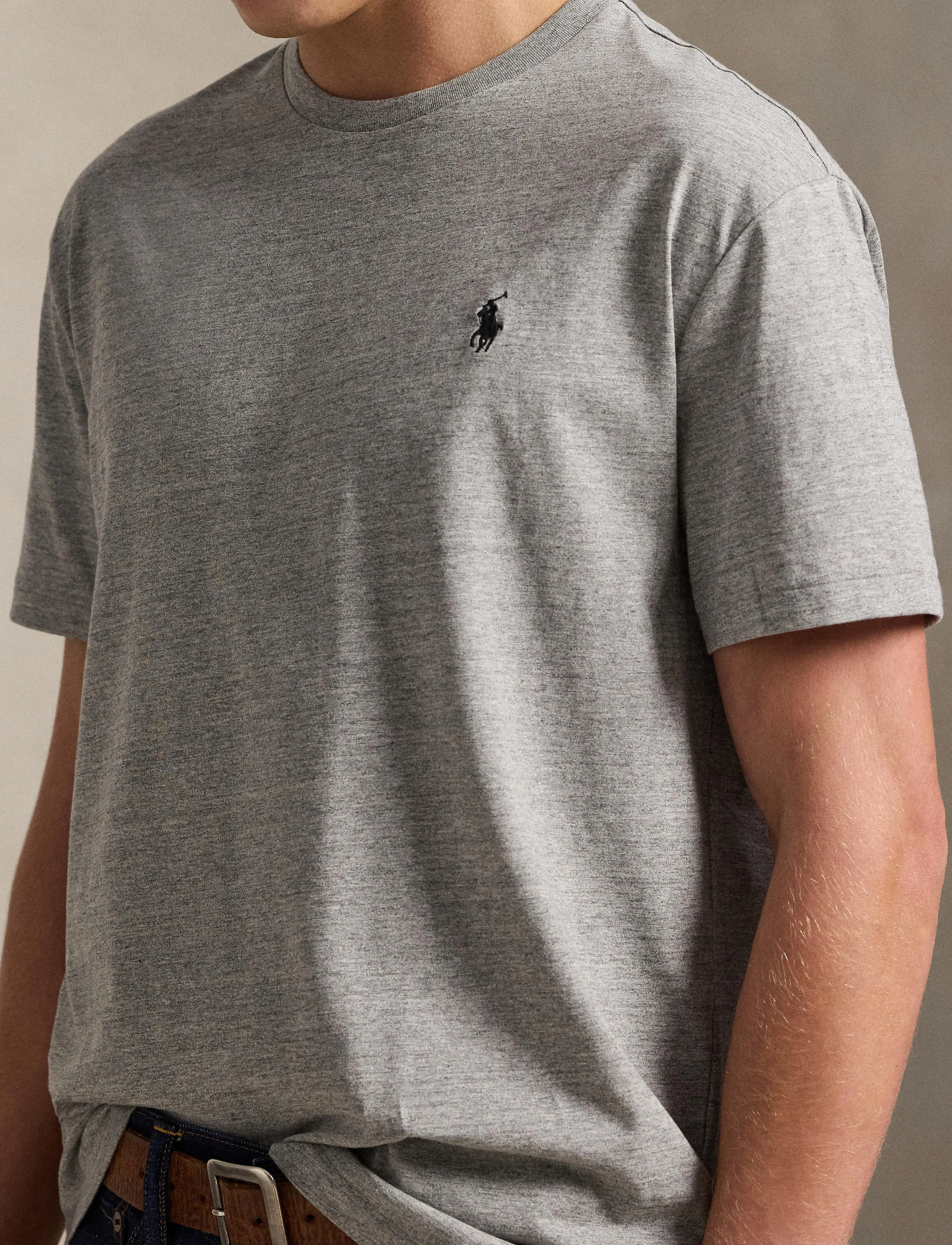 Polo Ralph Lauren - Classic Fit Jersey Crewneck T-Shirt - kurzärmelig - dark vintage heat - 4