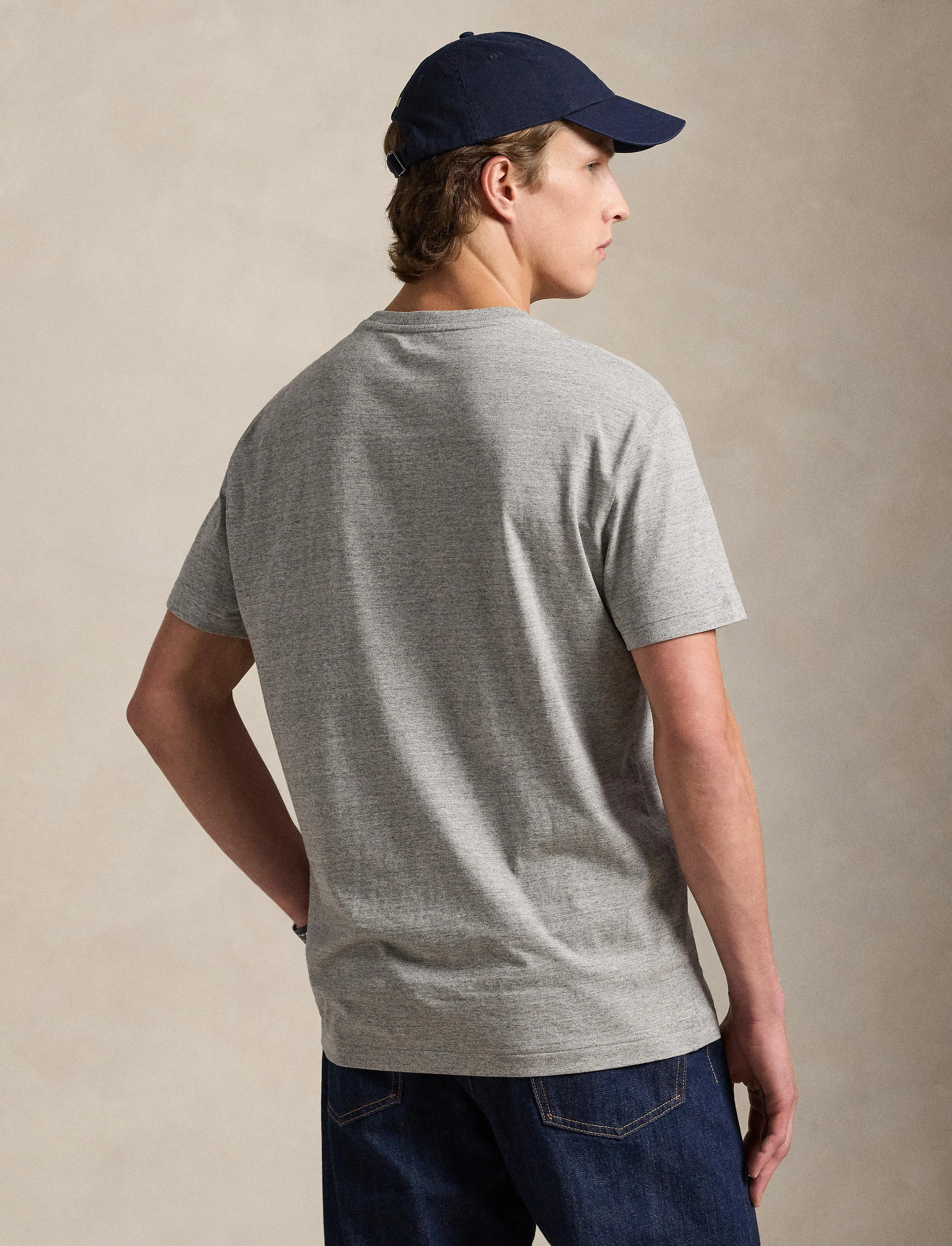 Polo Ralph Lauren - Classic Fit Jersey Crewneck T-Shirt - kurzärmelig - dark vintage heat - 5