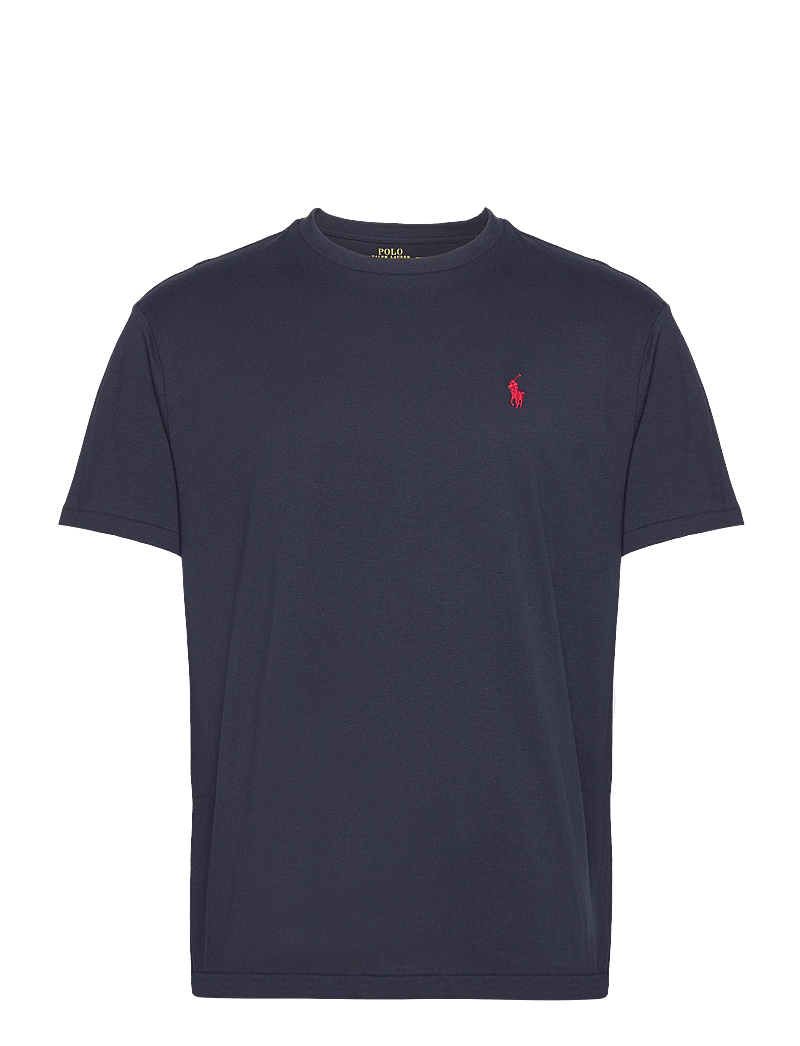 Polo Ralph Lauren - Classic Fit Jersey Crewneck T-Shirt - kortärmade t-shirts - ink - 1