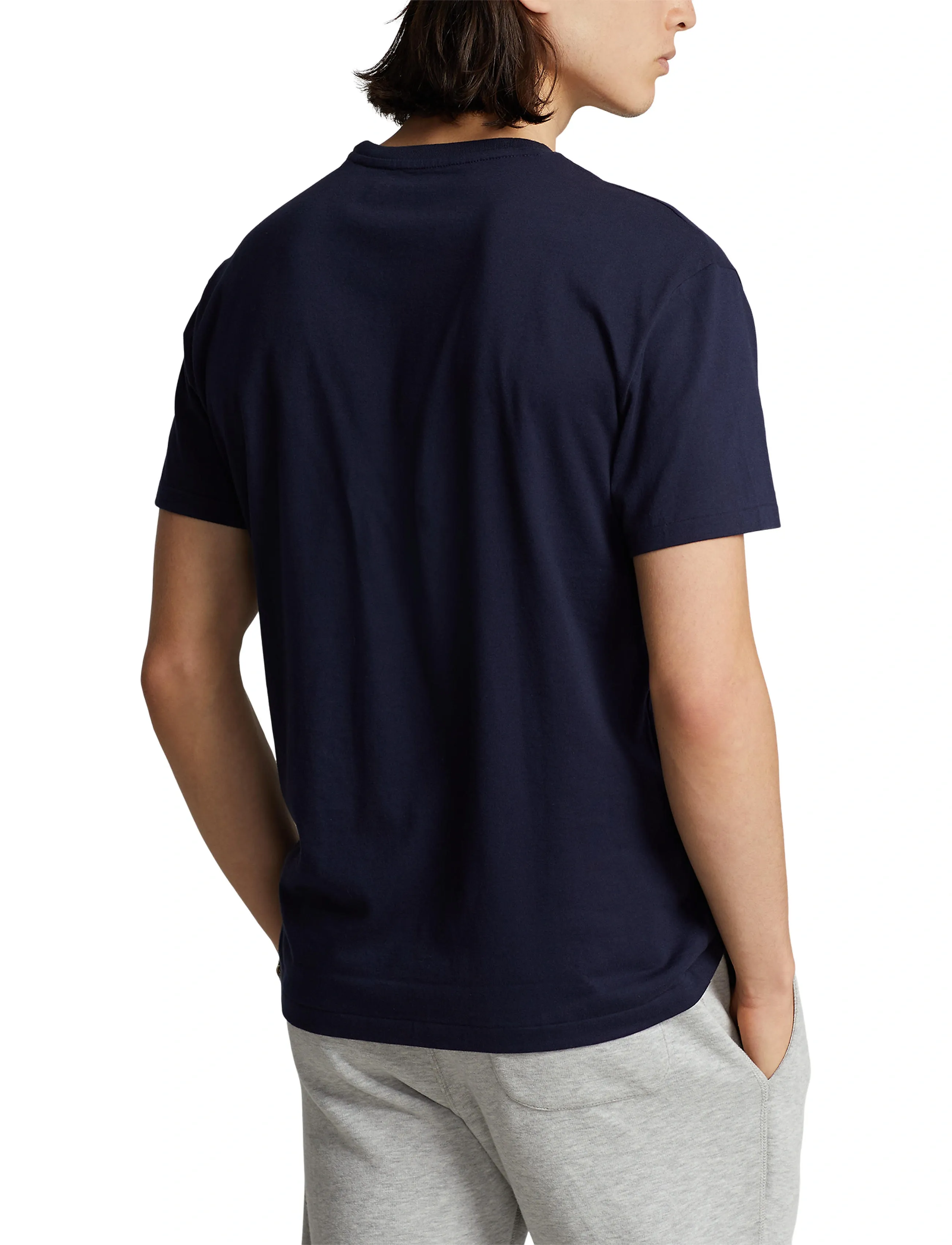 Polo Ralph Lauren - Classic Fit Jersey Crewneck T-Shirt - kortærmede t-shirts - ink - 5