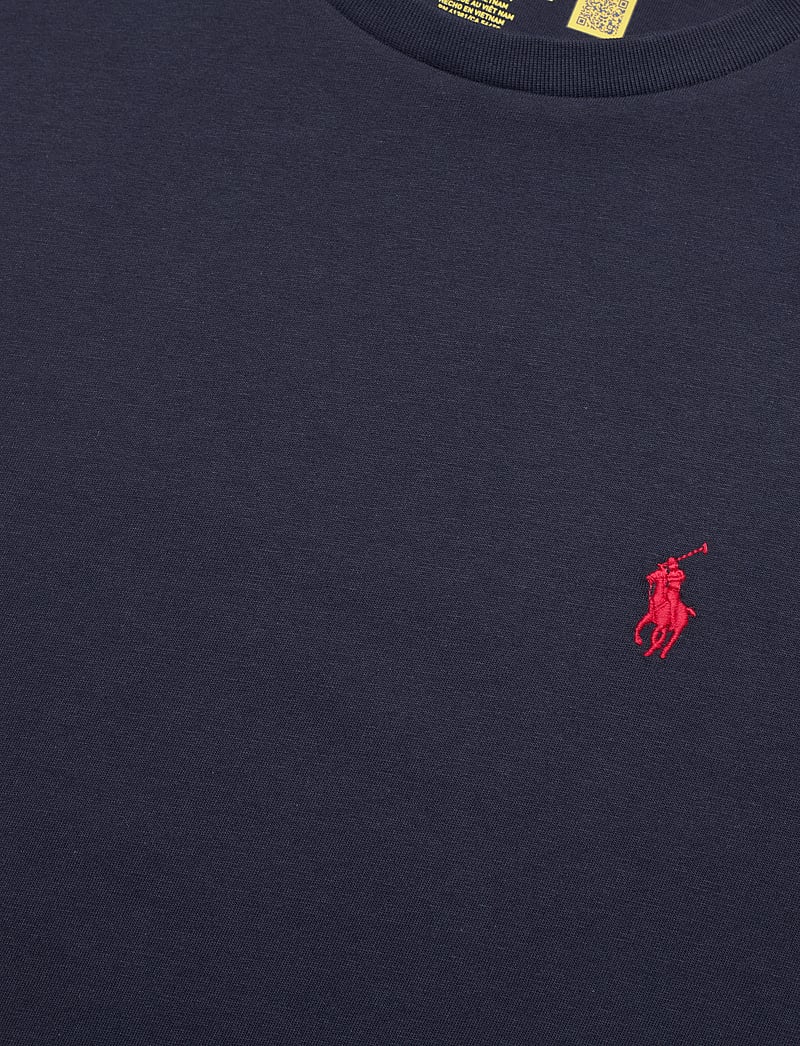Polo Ralph Lauren - Classic Fit Jersey Crewneck T-Shirt - kortärmade t-shirts - ink - 3