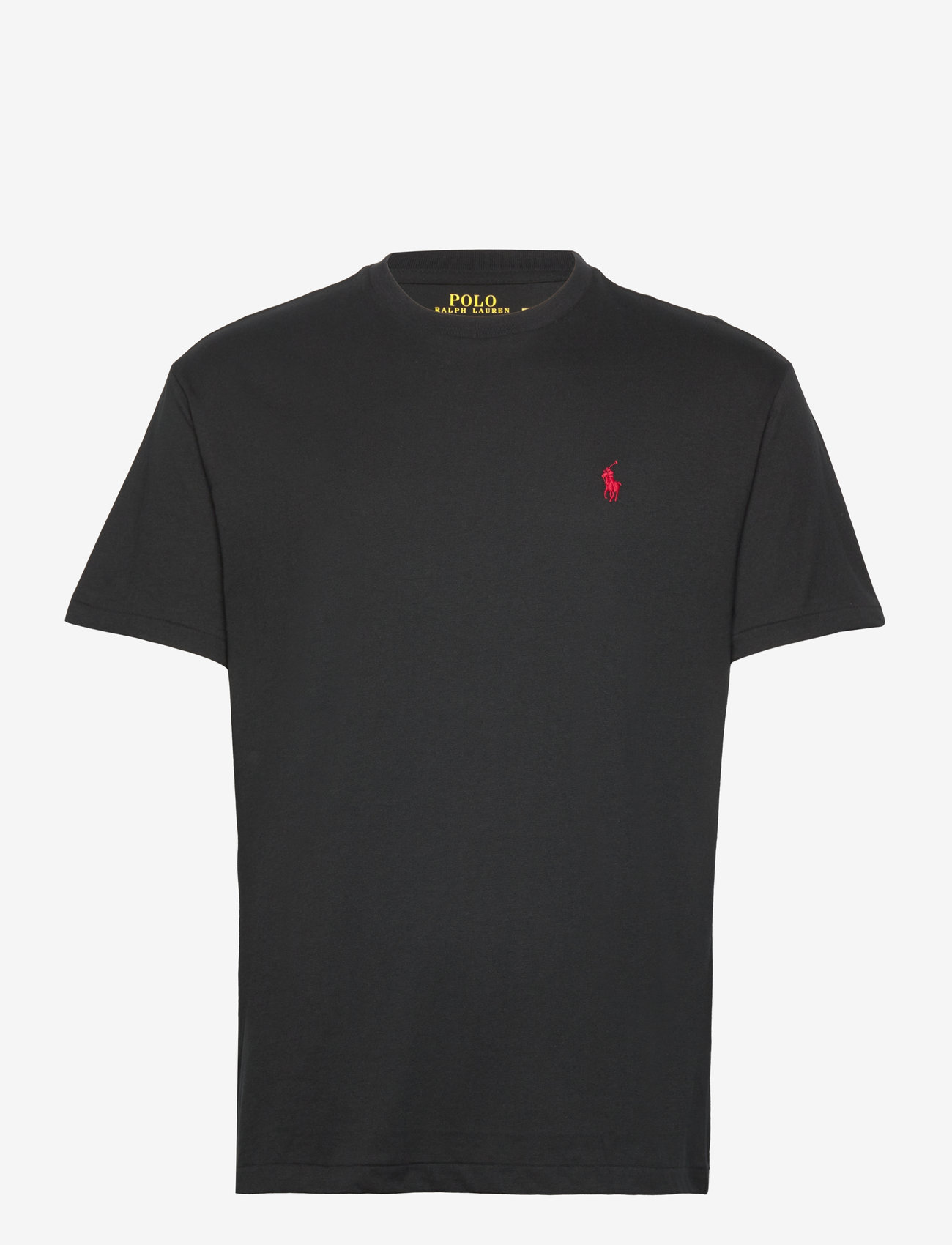 Polo Ralph Lauren - Classic Fit Jersey Crewneck T-Shirt - kortærmede t-shirts - rl black - 1