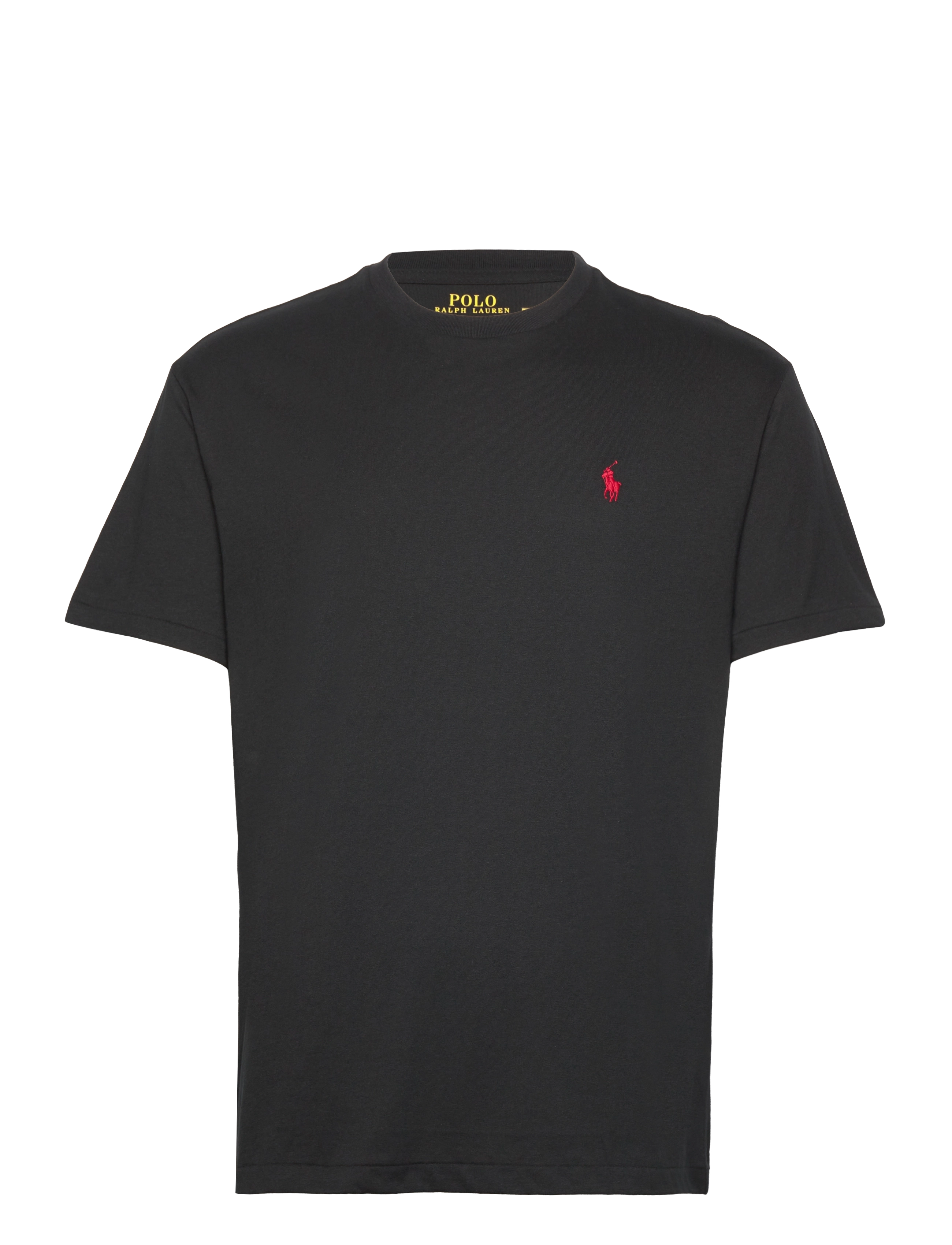 Classic Fit Jersey Crewneck T-Shirt - RL BLACK