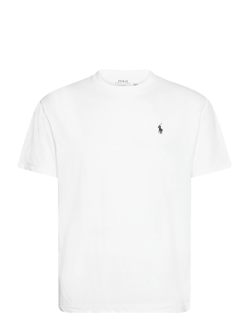 Polo Ralph Lauren - Classic Fit Jersey Crewneck T-Shirt - marškinėliai trumpomis rankovėmis - white - 1