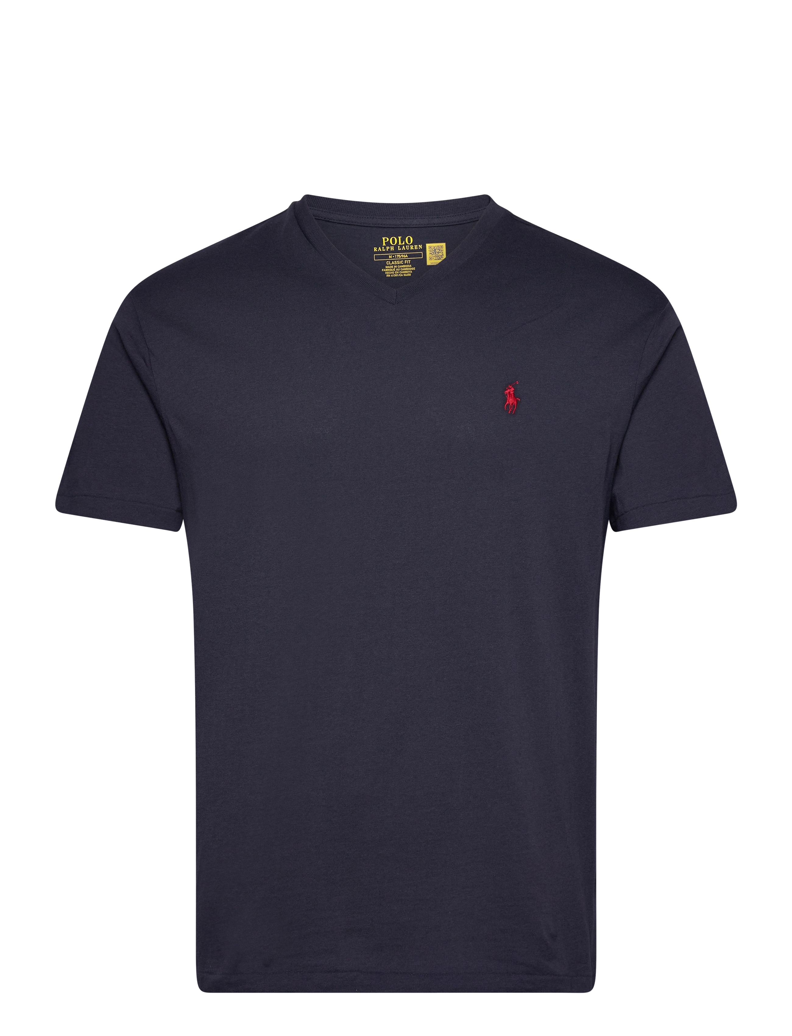 Polo Ralph Lauren Classic Fit Jersey V-Neck T-Shirt - T-Shirts mit V-Ausschnitt - INK / navy