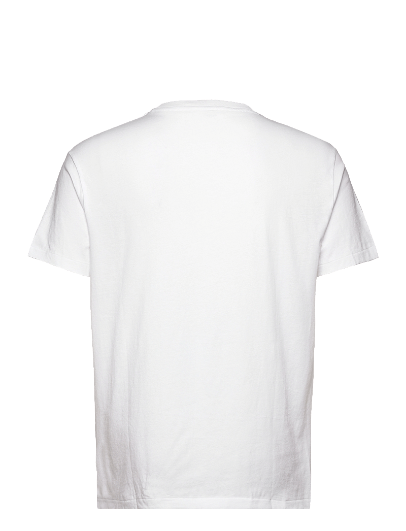 Polo Ralph Lauren - 26/1 JERSEY-SSL-TSH - t-shirts mit v-ausschnitt - white - 1