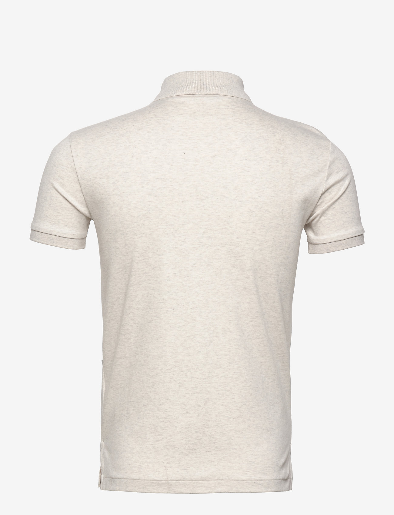 Polo Ralph Lauren - Custom Slim Fit Soft Cotton Polo Shirt - kortärmade pikéer - american heather - 1