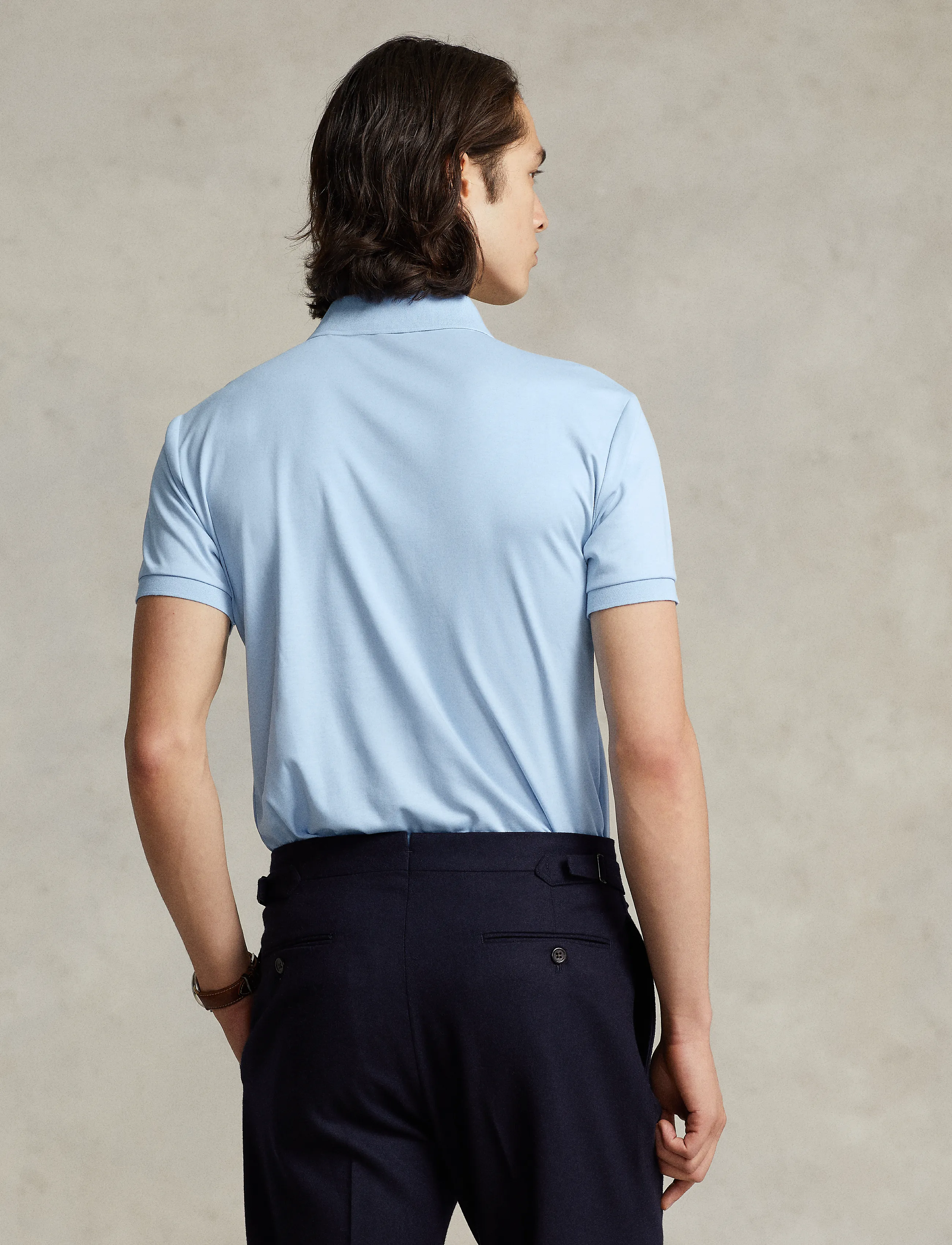 Custom Slim Fit Soft Cotton Polo Shirt 4