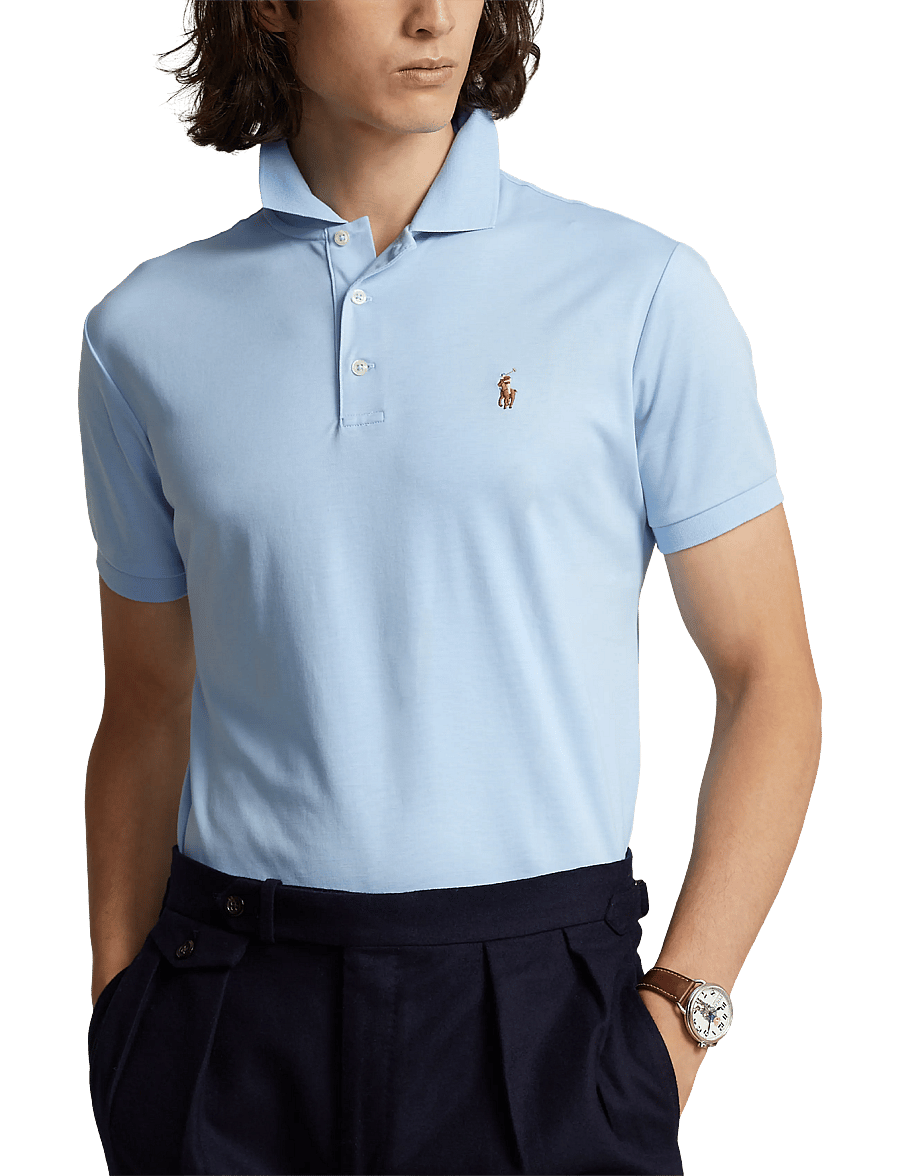 Polo Ralph Lauren - Custom Slim Fit Soft Cotton Polo Shirt - kurzärmelig - elite blue - 4