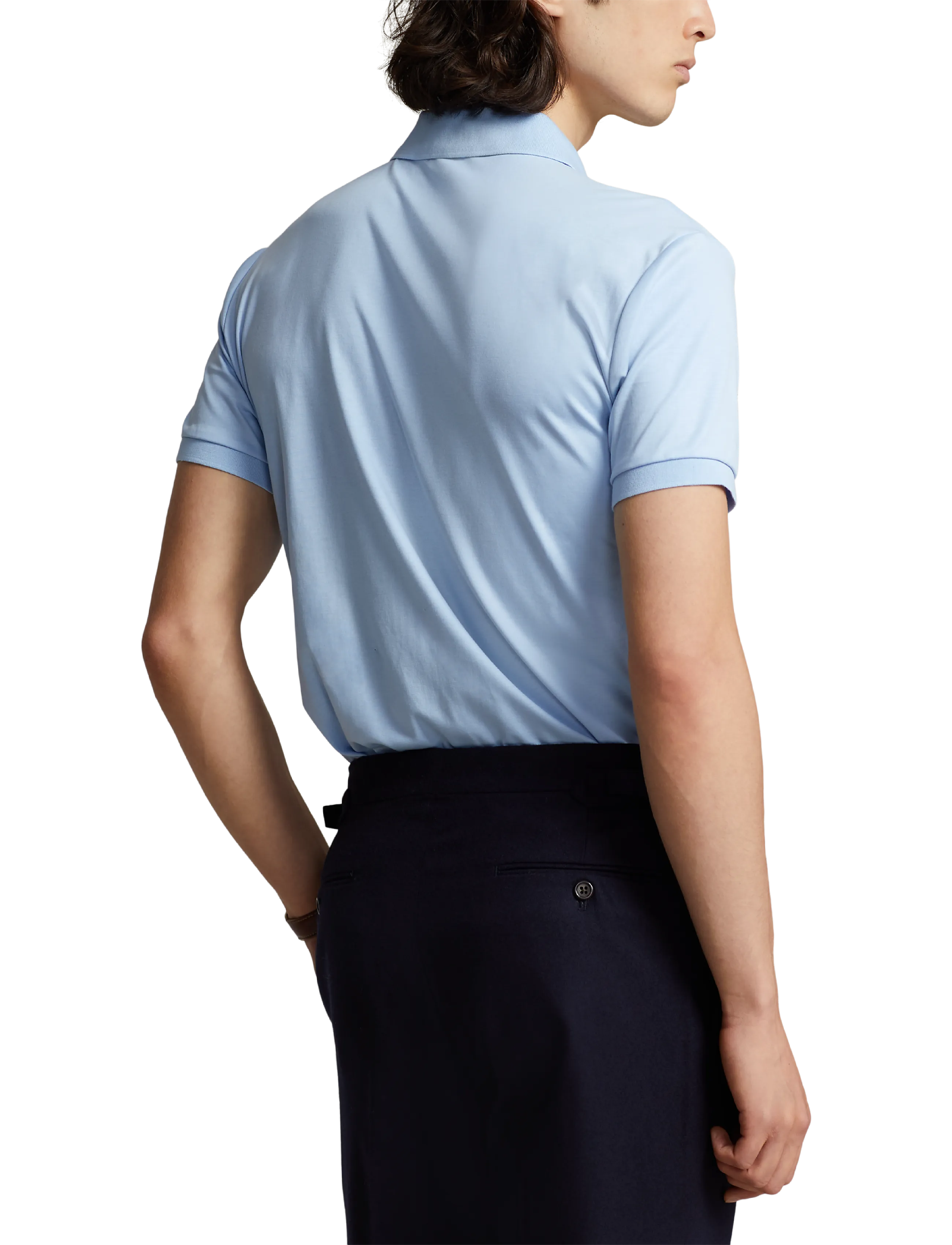 Custom Slim Fit Soft Cotton Polo Shirt 7