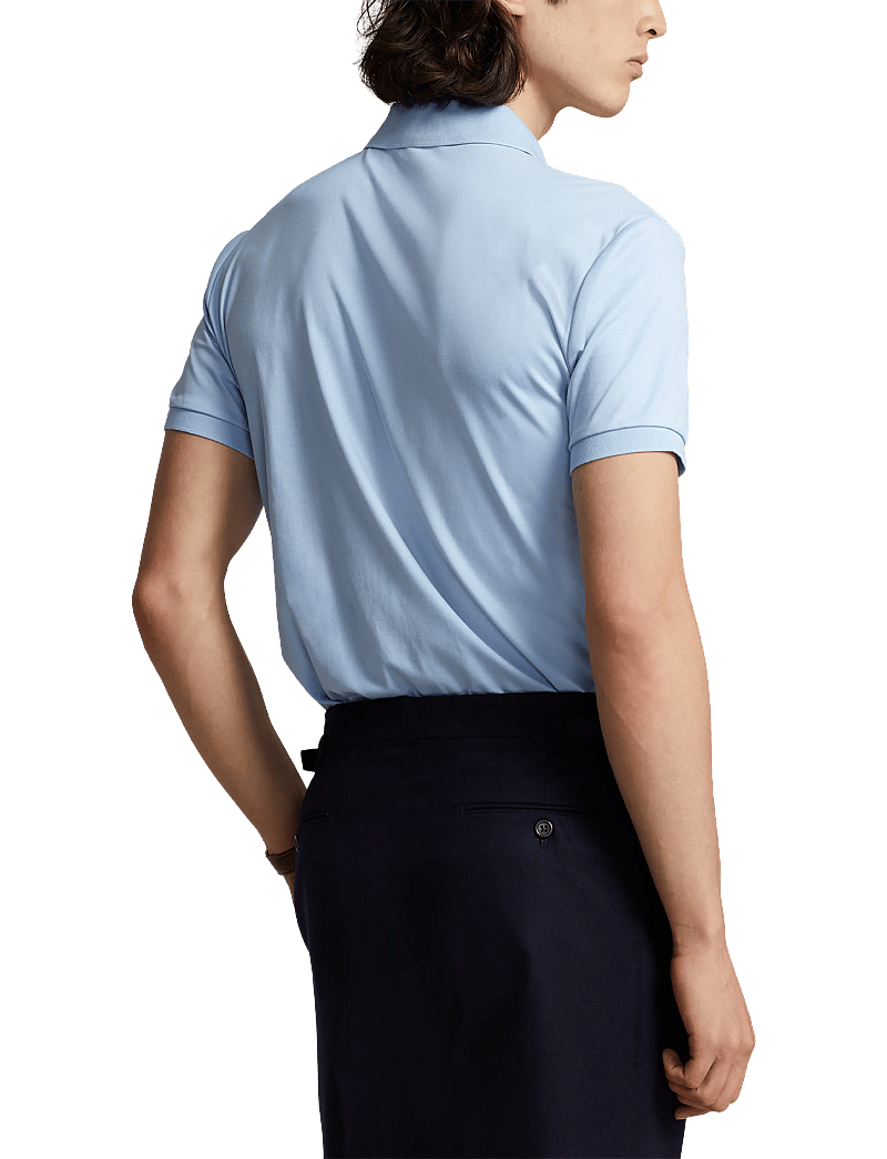 Polo Ralph Lauren - Custom Slim Fit Soft Cotton Polo Shirt - lühikeste varrukatega polod - elite blue - 5