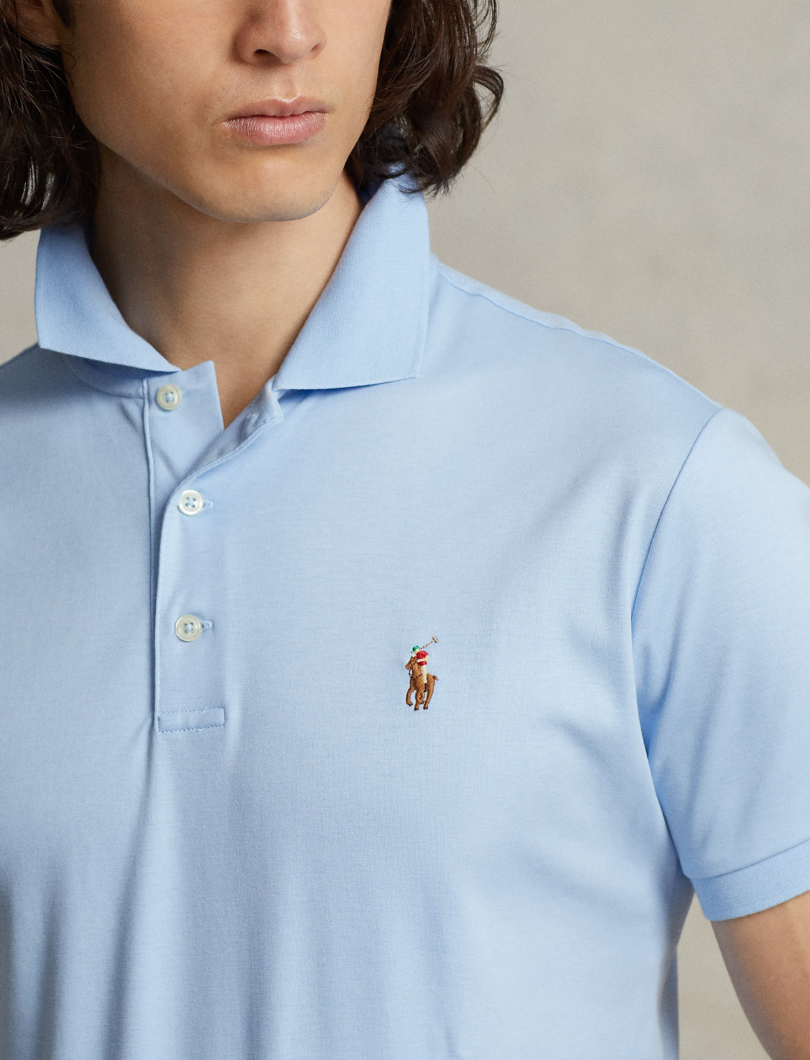 Custom Slim Fit Soft Cotton Polo Shirt 8