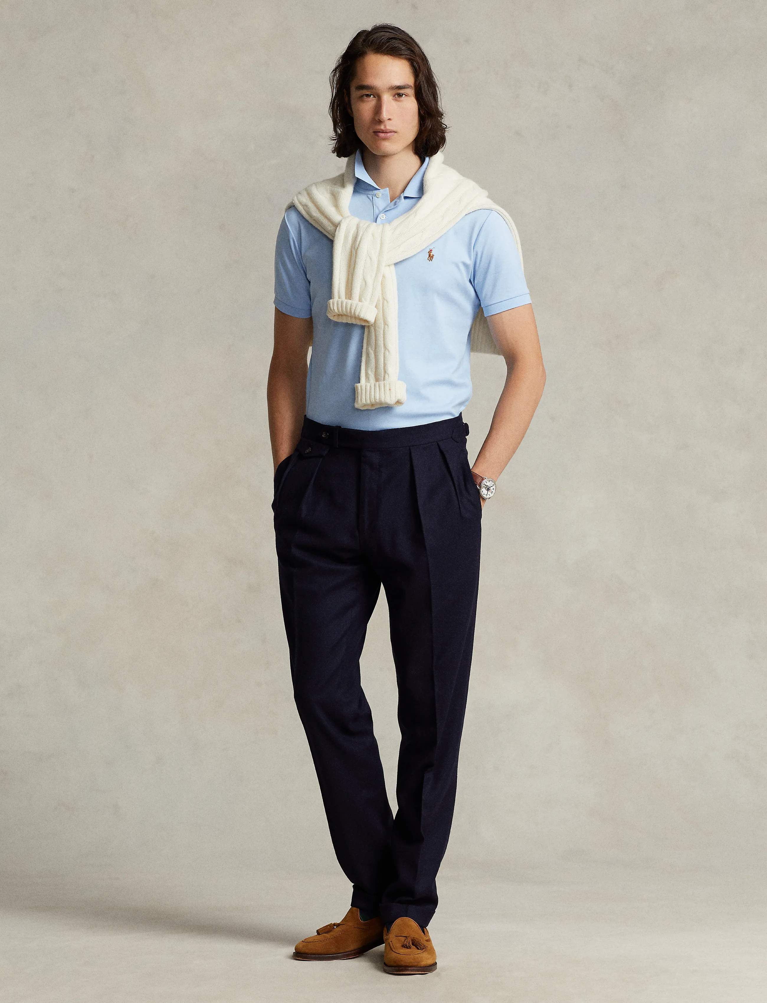 Custom Slim Fit Soft Cotton Polo Shirt 9