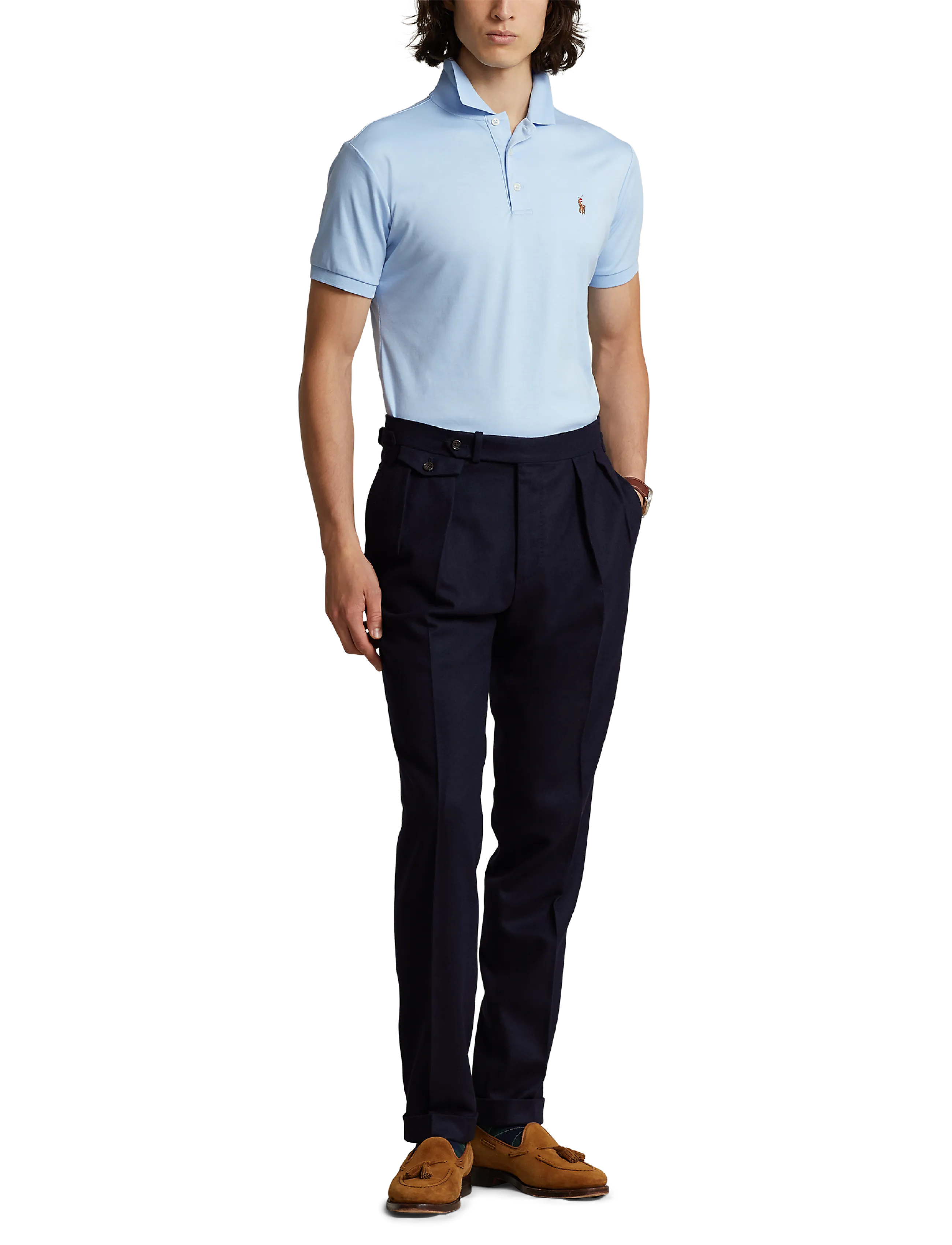 Custom Slim Fit Soft Cotton Polo Shirt 10