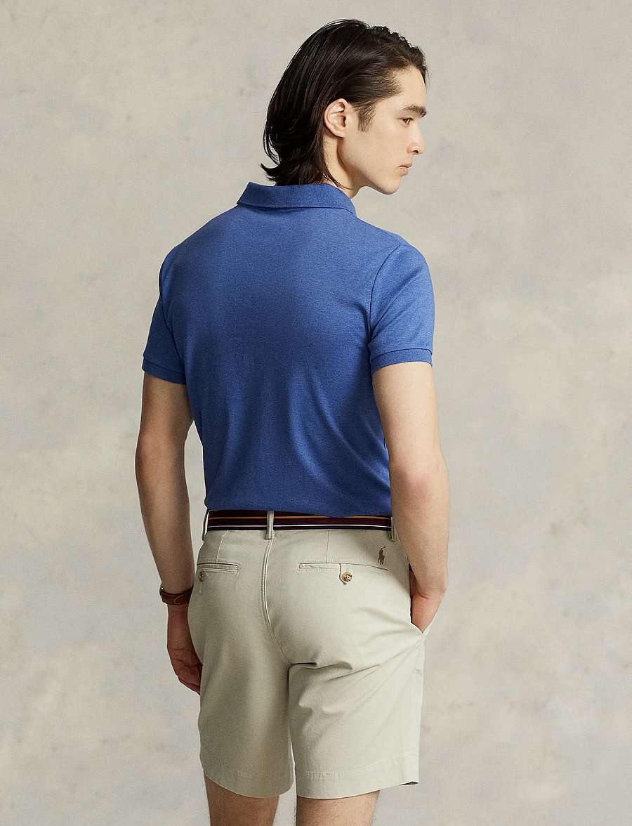 Polo Ralph Lauren - Custom Slim Fit Soft Cotton Polo Shirt - kurzärmelig - faded royal heath - 3