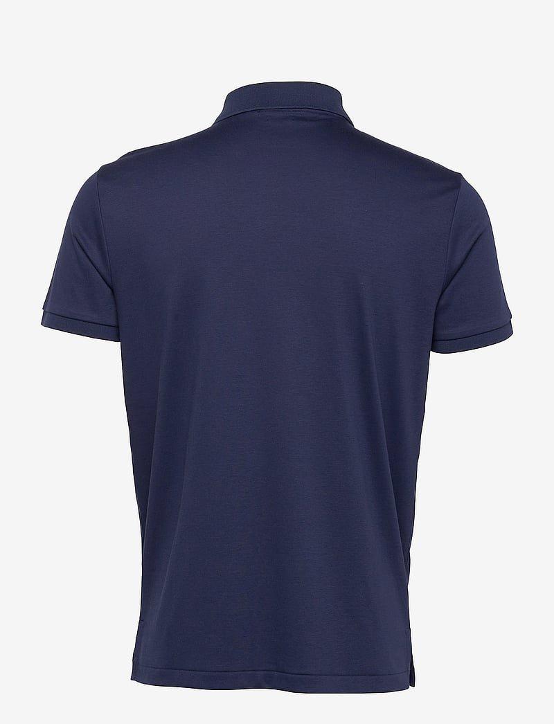 Polo Ralph Lauren - Custom Slim Fit Soft Cotton Polo Shirt - kortärmade pikéer - french navy - 2