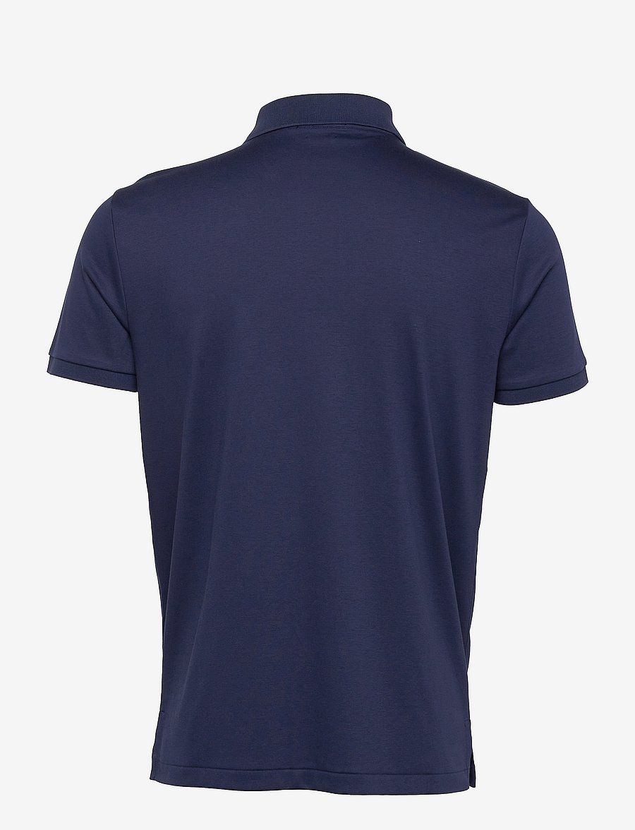 Polo Ralph Lauren - Custom Slim Fit Soft Cotton Polo Shirt - kortærmede poloer - french navy - 2