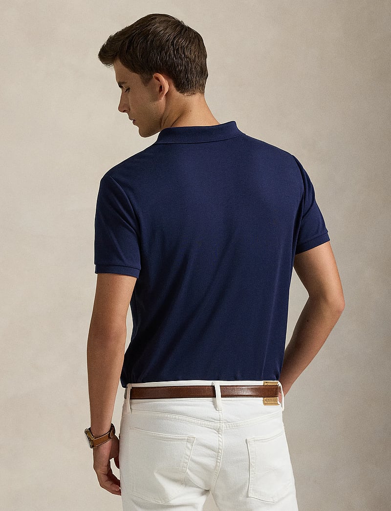 Polo Ralph Lauren - Custom Slim Fit Soft Cotton Polo Shirt - kurzärmelig - french navy - 3