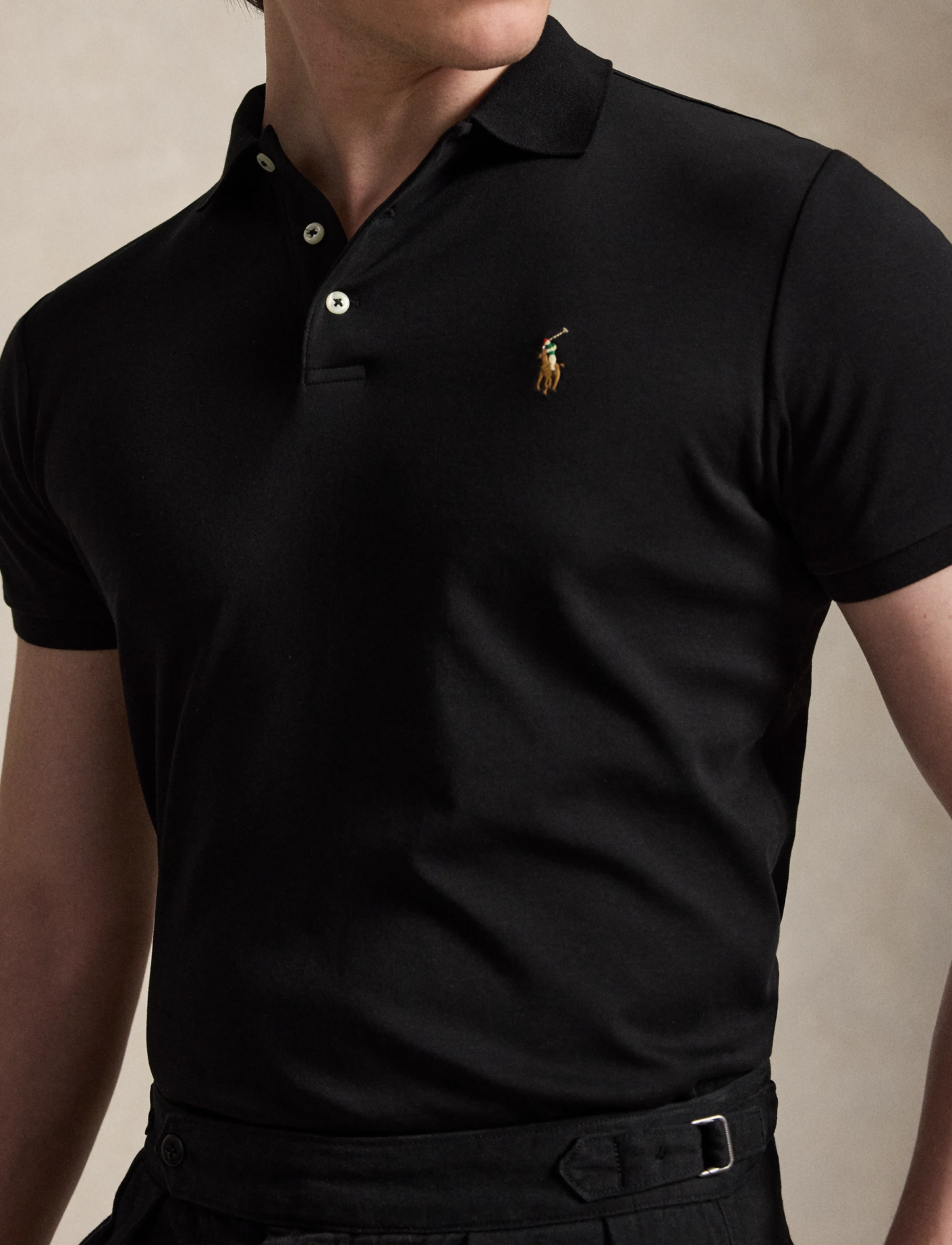 Custom Slim Fit Soft Cotton Polo Shirt 5