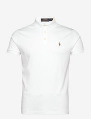 Custom Slim Fit Soft Cotton Polo Shirt - WHITE