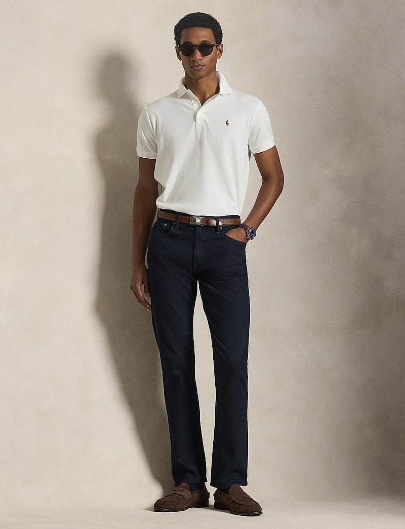 Polo Ralph Lauren - Custom Slim Fit Soft Cotton Polo Shirt - lühikeste varrukatega polod - white - 4